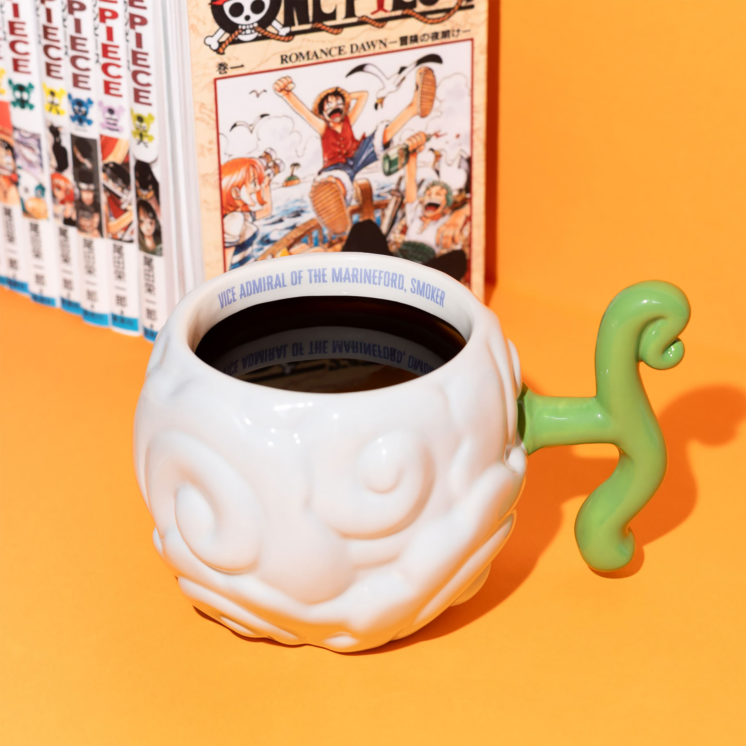 One Piece - Taza 3D Fruta del Diablo Smoke Smoke