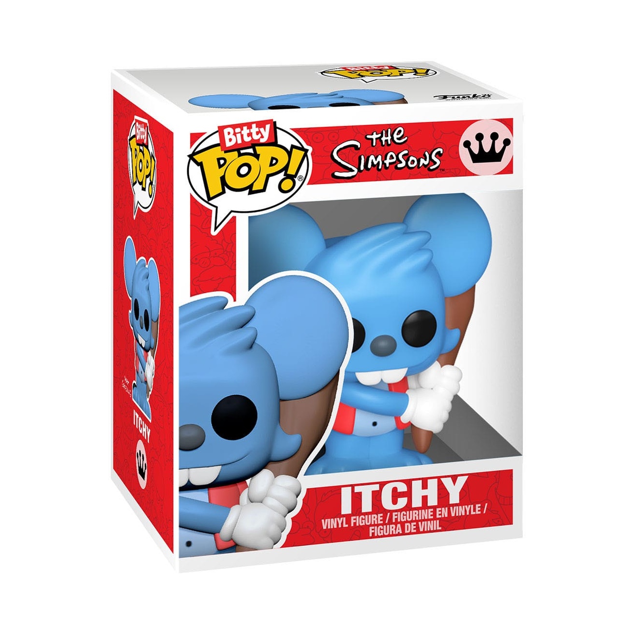 Los Simpson Bitty POP! Figuras de vinilo Pack de 4 Series 2 2 cm