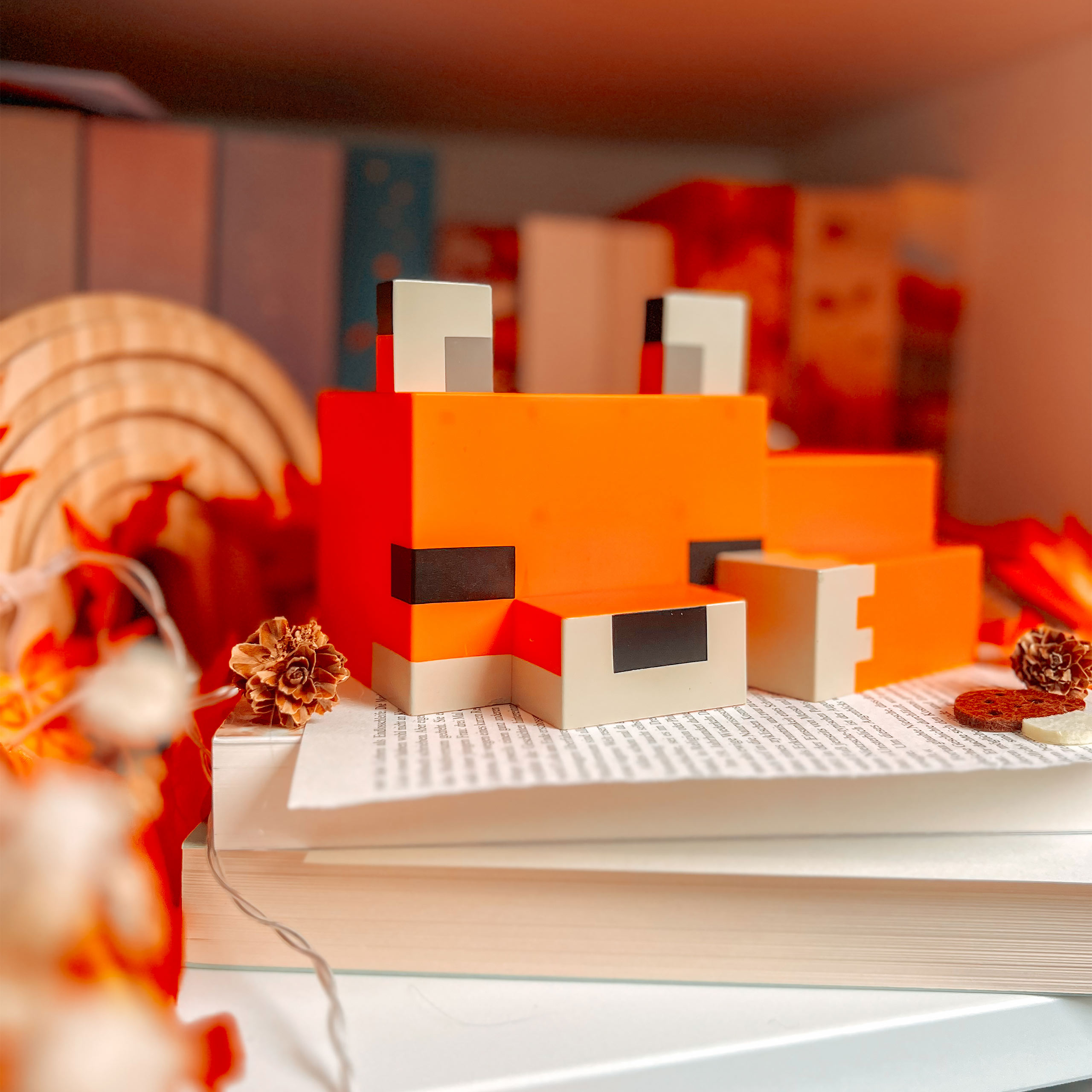 Minecraft - Fox 3D Tischlampe