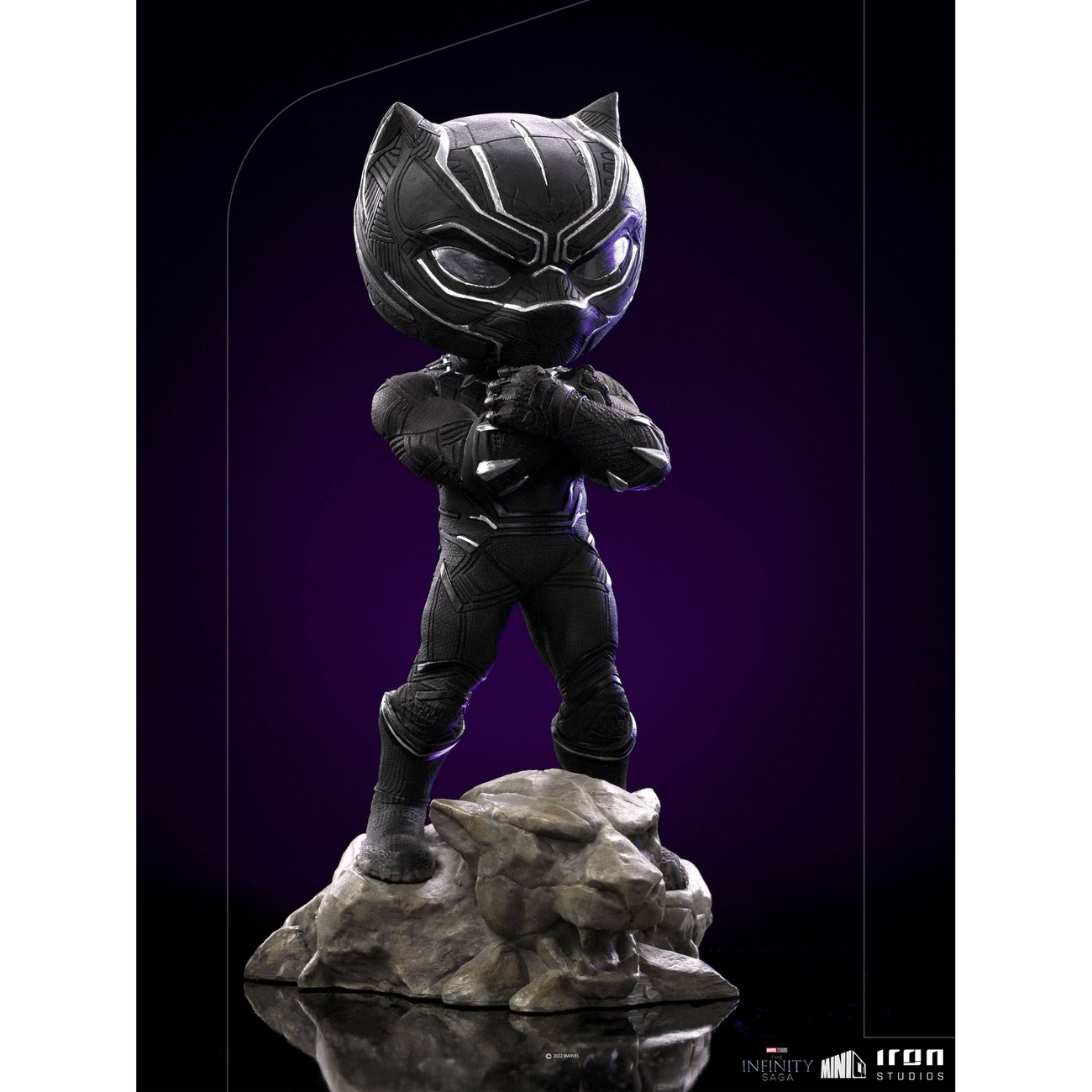 The Infinity Saga Mini Co. PVC-figur Black Panther 15 cm