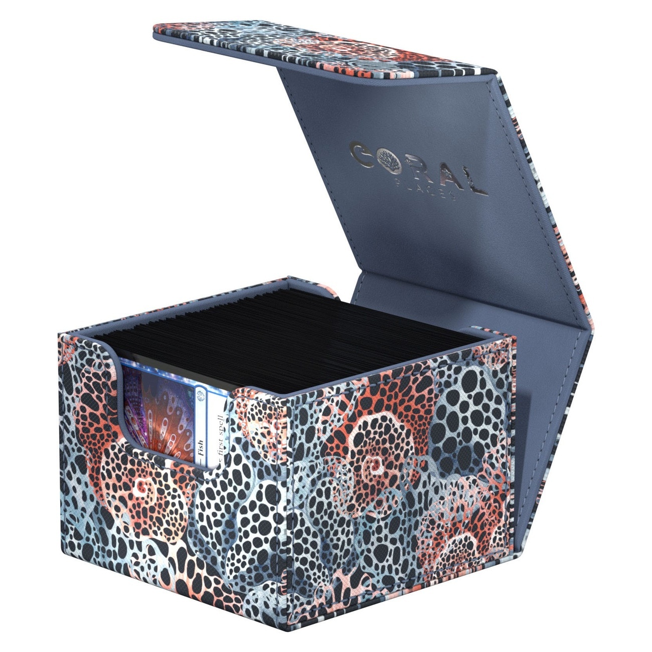 Ultimate Guard Sidewinder 133+ Xenoskin "Coral Places" - Twilight Tide