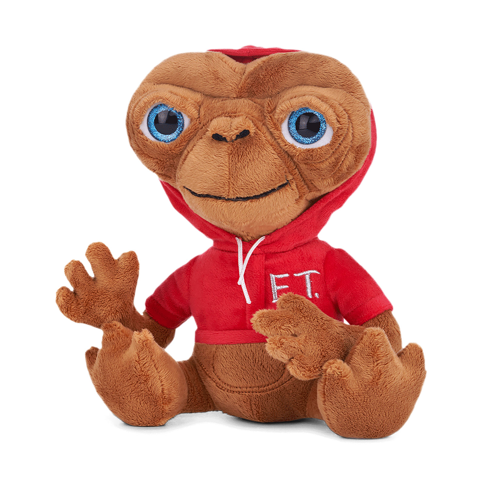 E.T. plush figure with red sweatshirt