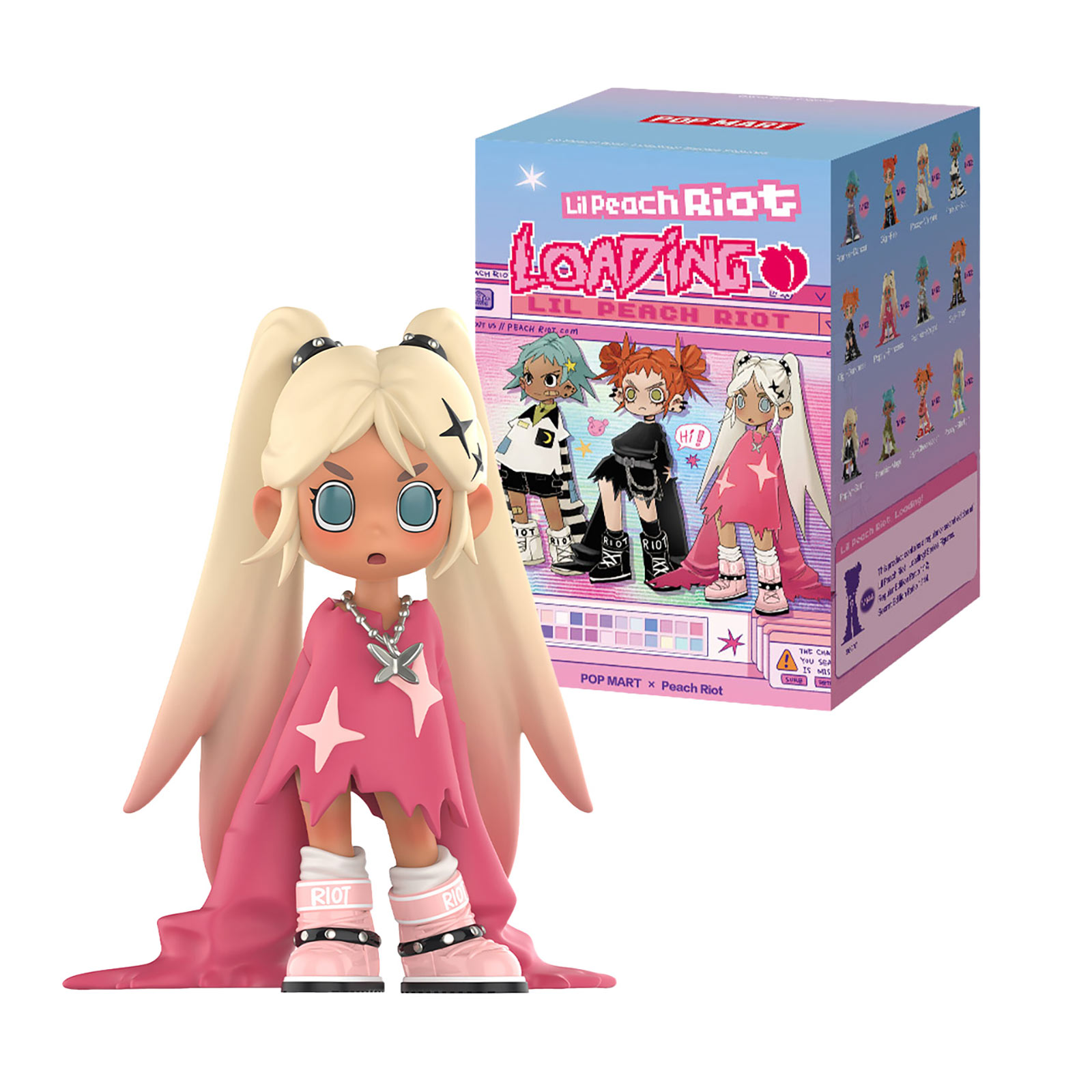 Peach Riot - Lil Loading! Series POP MART Mystery Figure