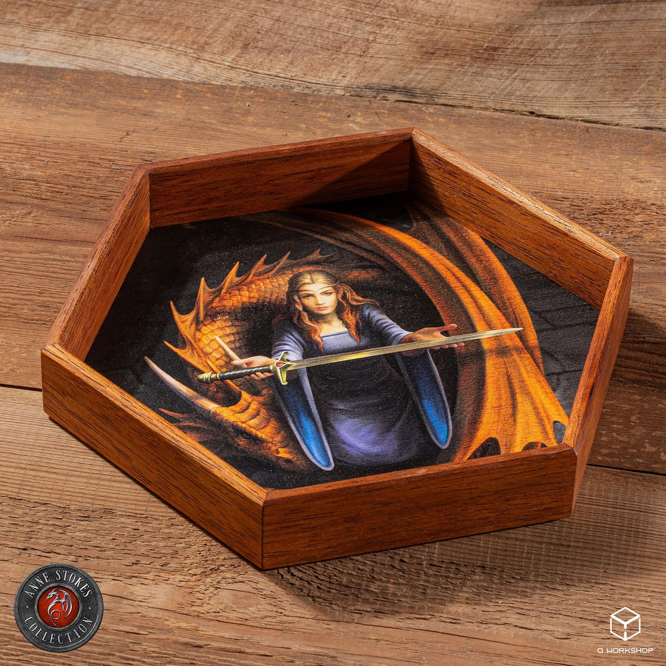 Anne Stokes Bandeja para dados The Truth 20 cm