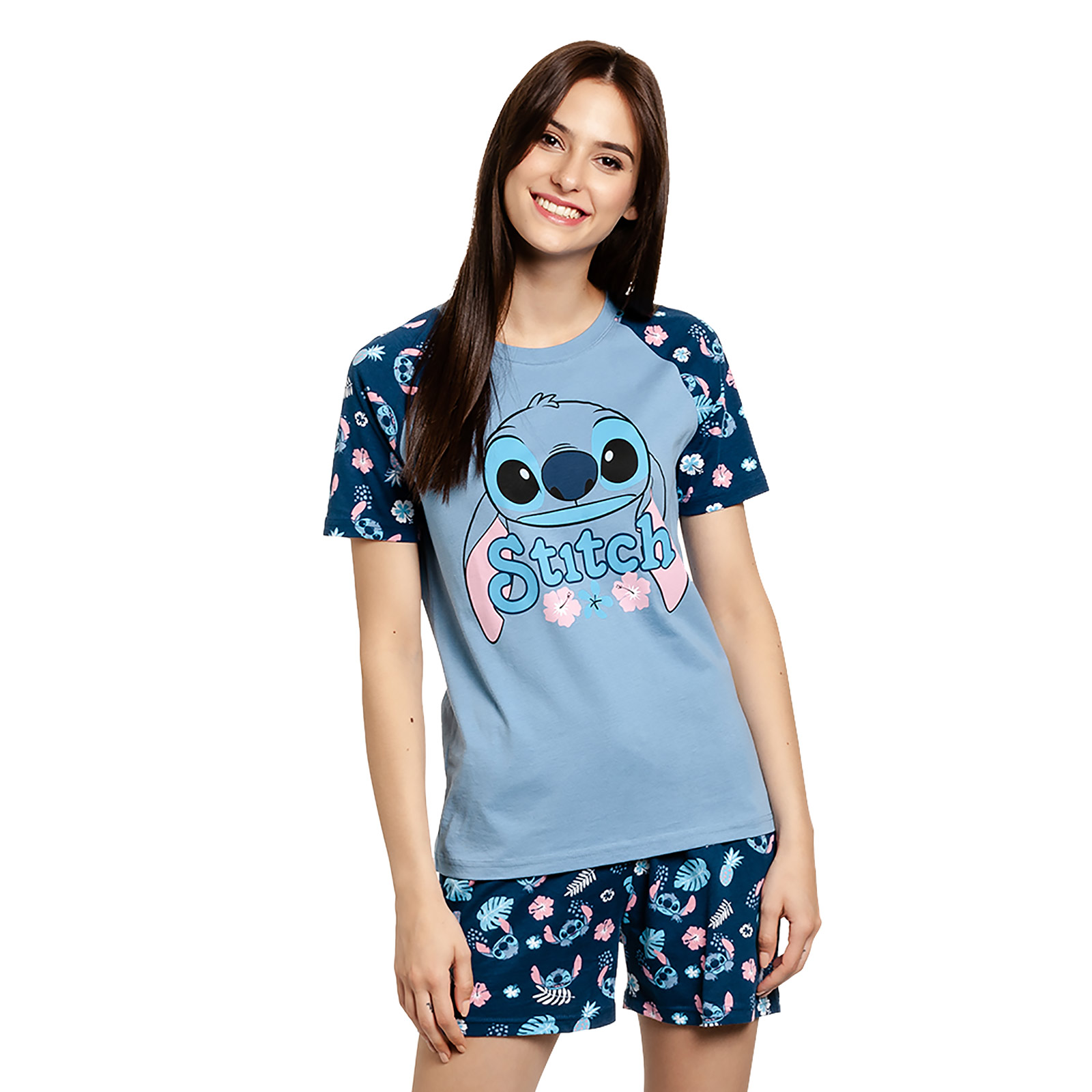 Lilo & Stitch - Weird But Cute Pyjama kurz Damen