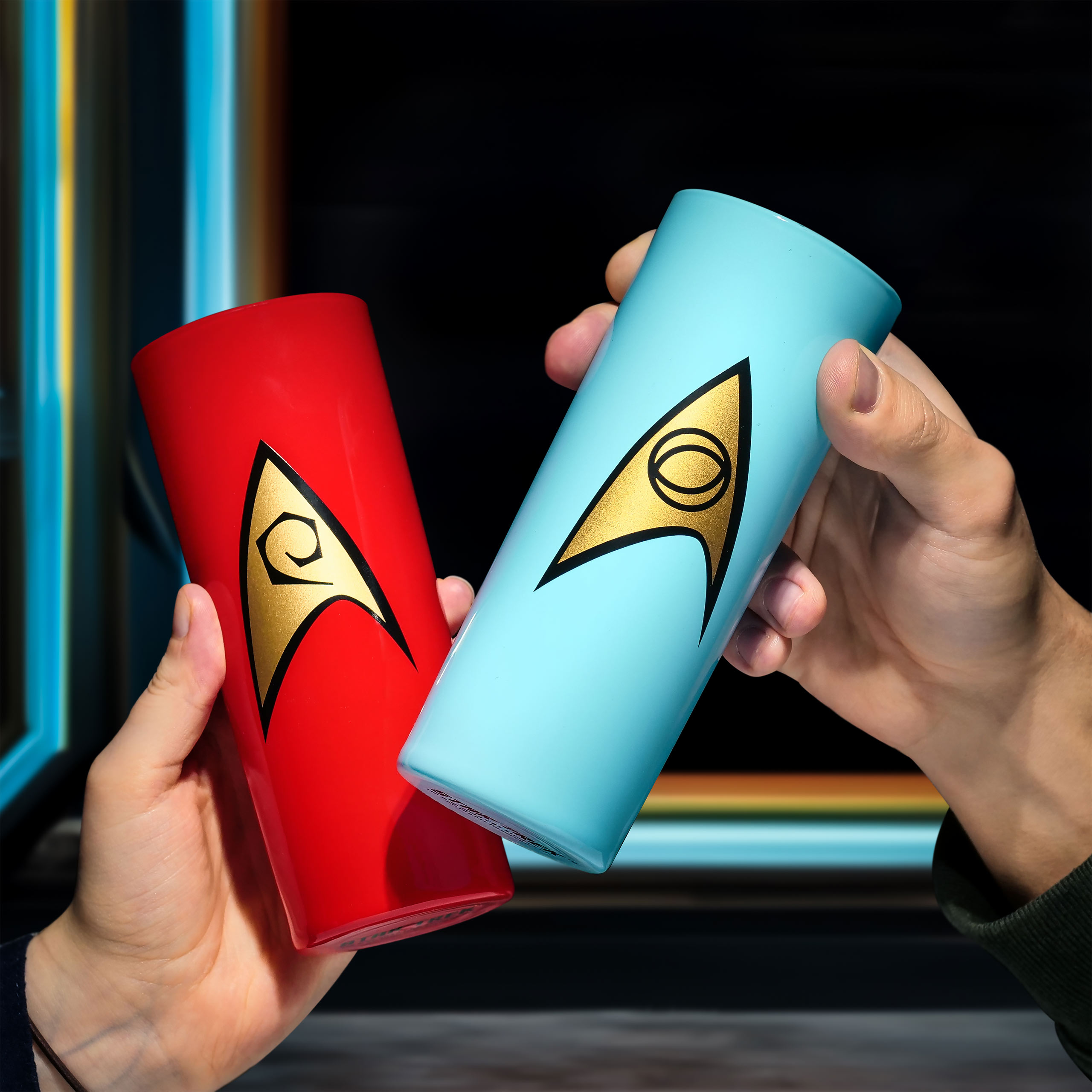 Starfleet Badge Glazen 5-delige Set - Star Trek