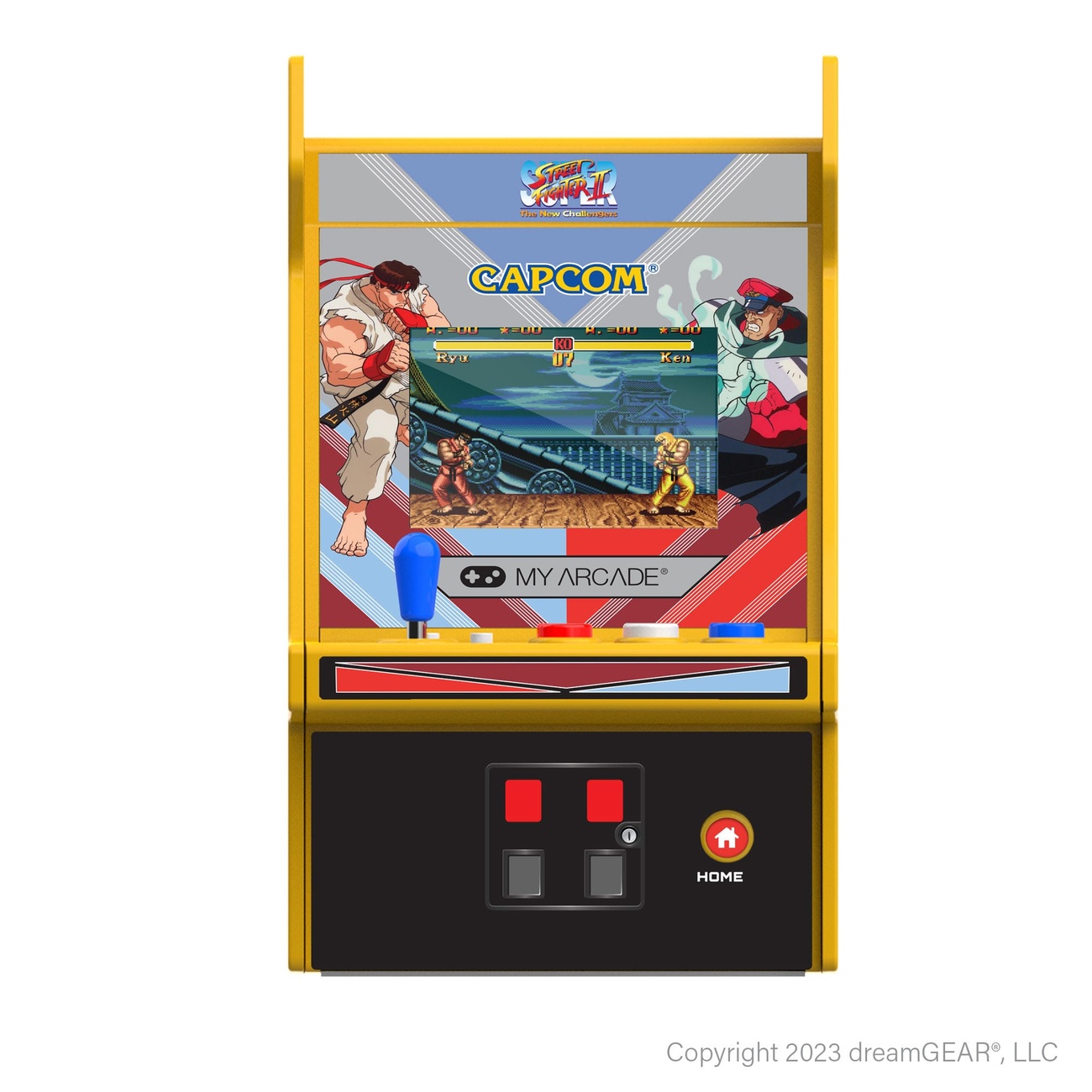 Super Street Fighter II consola portátil Retro Arcade Micro Player Pro