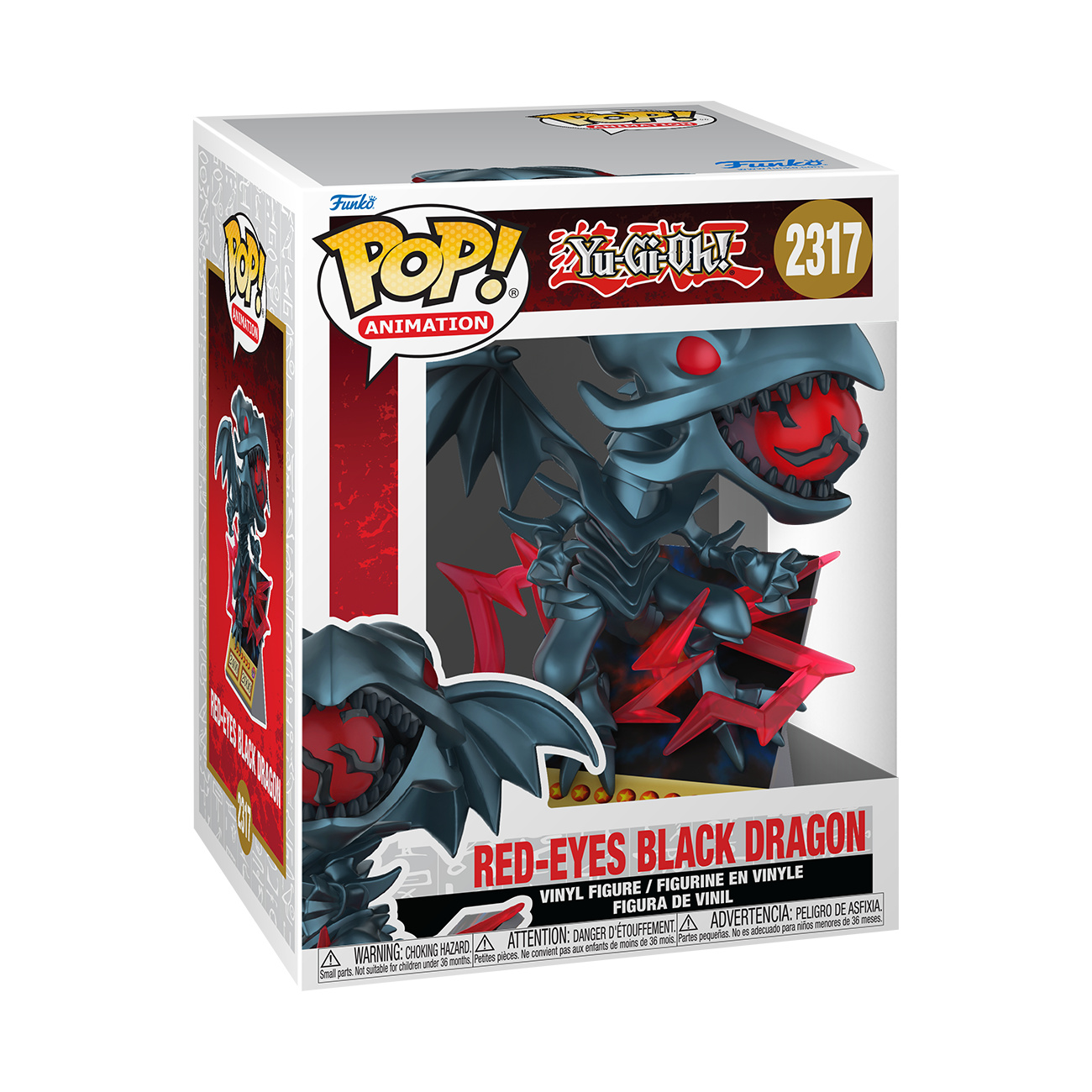 Yu-Gi-Oh! - Red-Eyes Black Dragon (Card) Funko Pop! figuur