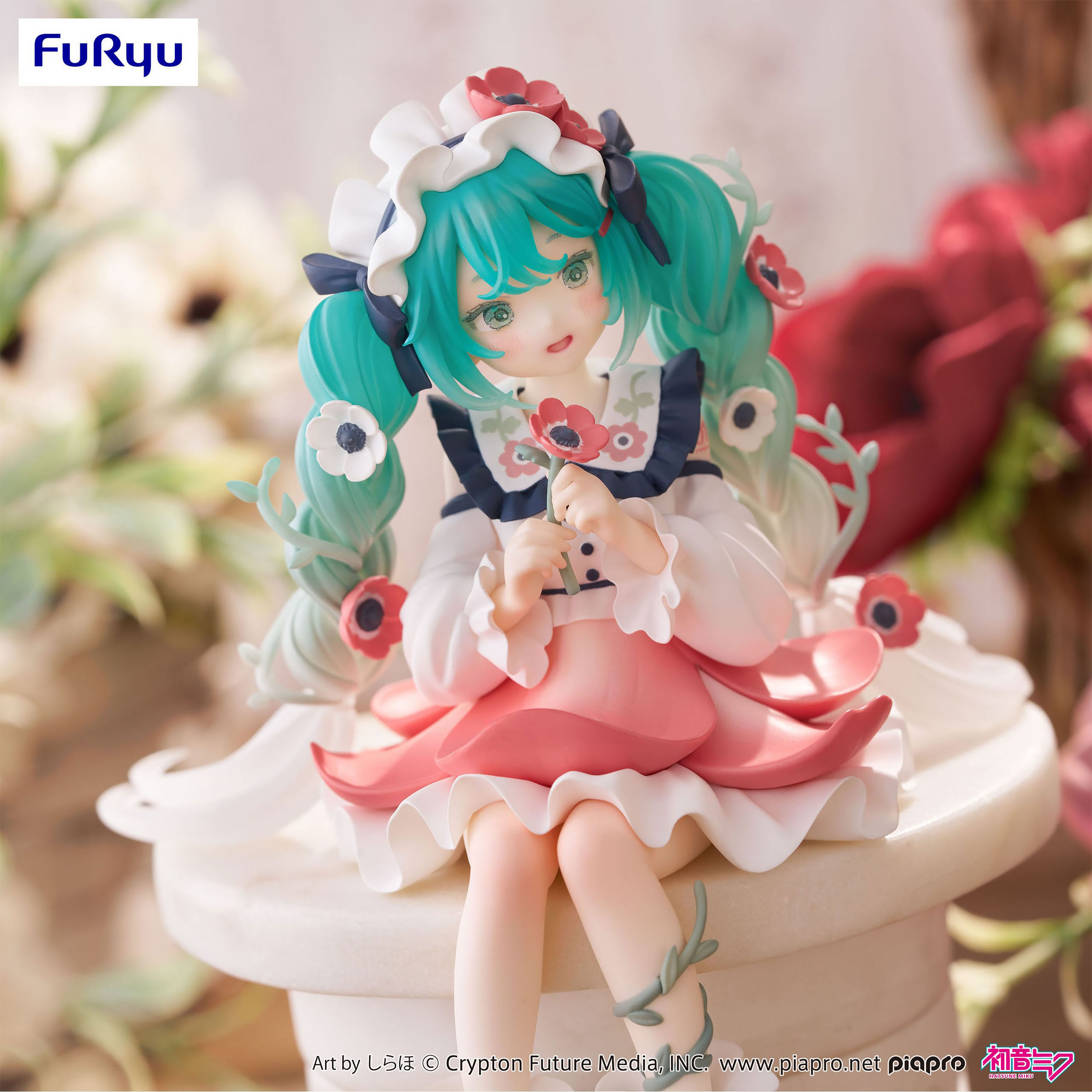 Hatsune Miku - Bloemenfee Anemoon Noodle Stopper Figuur