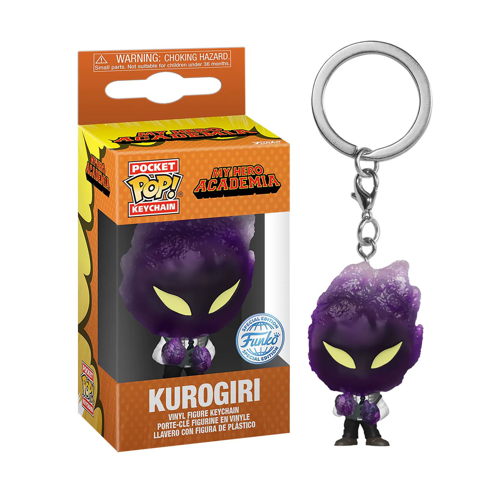 My Hero Academia - Kurogiri (Escondite) Funko Pop Llavero