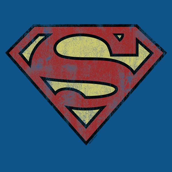 Superman Logo Baby Romper