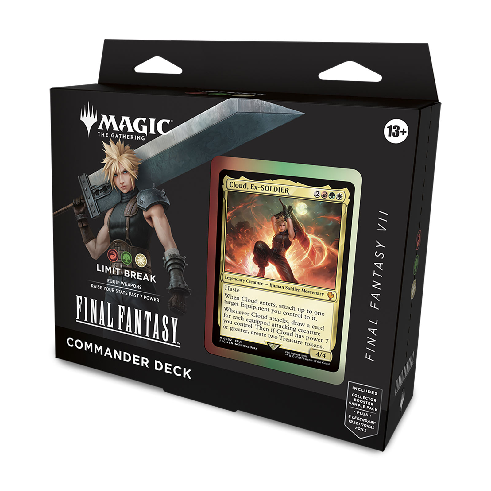 Final Fantasy Limit Break Commander Deck Edición de Coleccionista Versión en Inglés - Magic The Gathering
