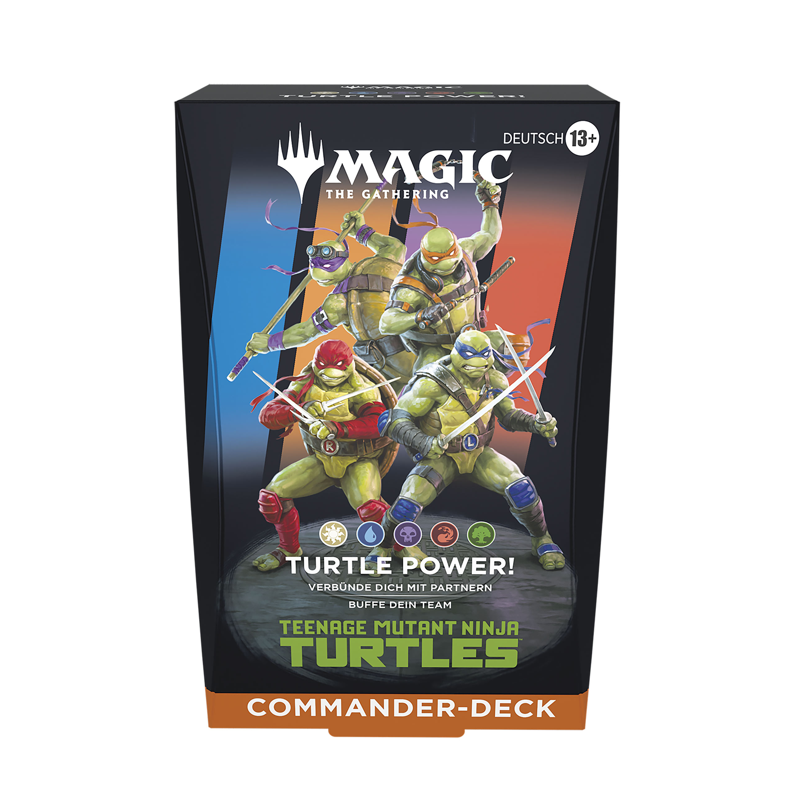 Teenage Mutant Ninja Turtles - Turtle Power Commander Deck englische Version - Magic The Gathering