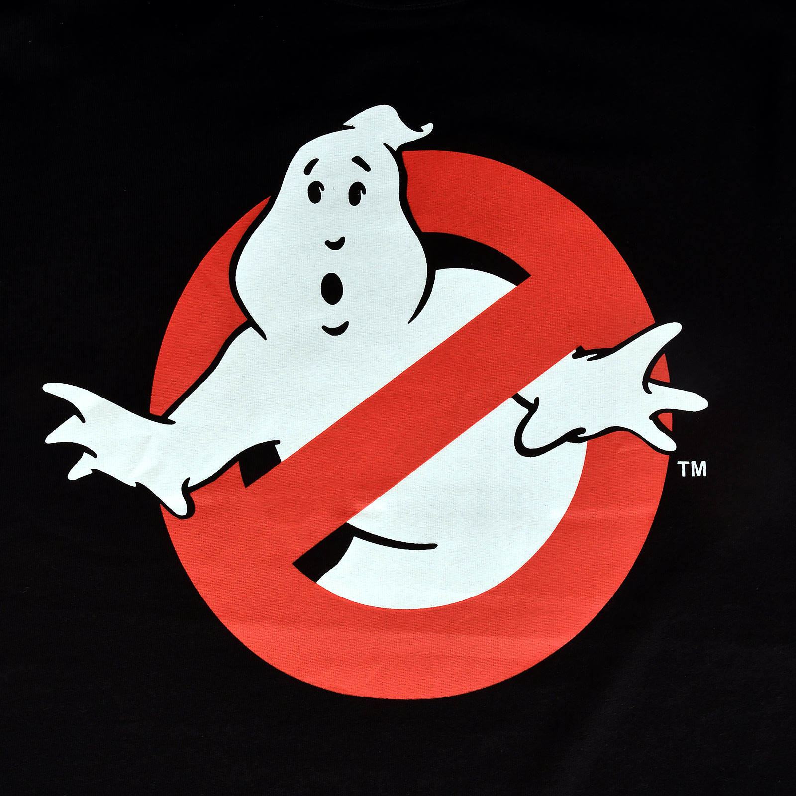 Ghostbusters - T-shirt logo noir