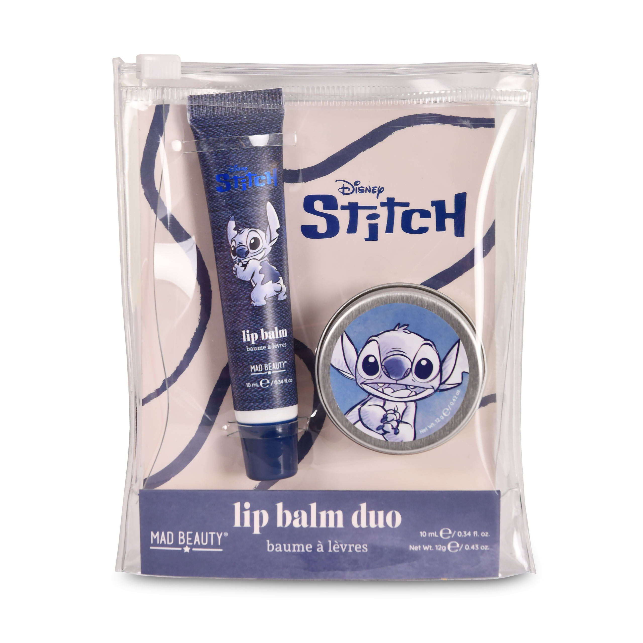 Baume à lèvres et gloss Stitch - Lilo & Stitch