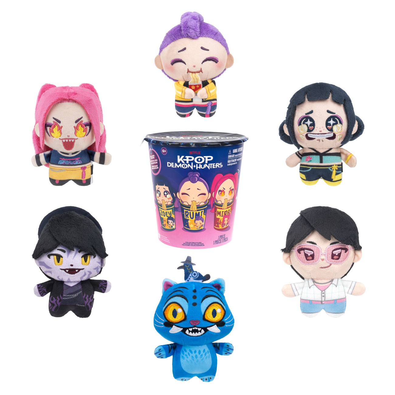 KPop Demon Hunters - Figura de peluche Ramen Mystery