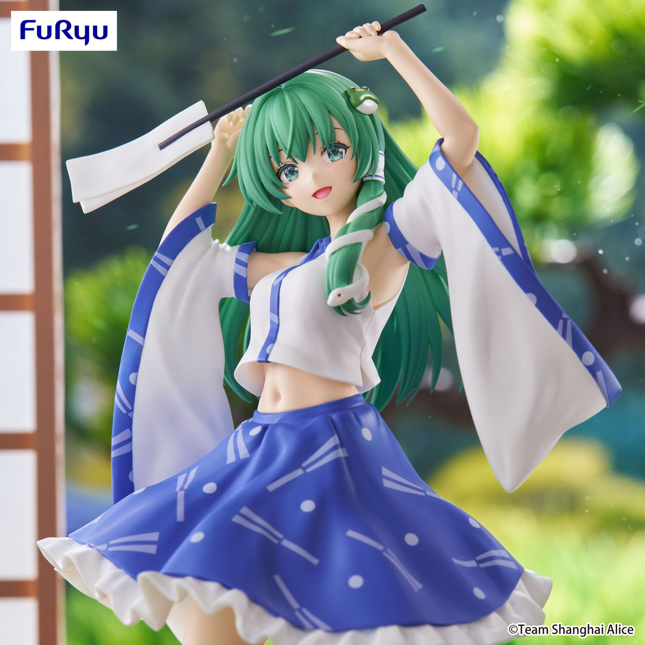 Touhou Project Noodle Stopper Statue PVC Sanae Kochiya 13 cm