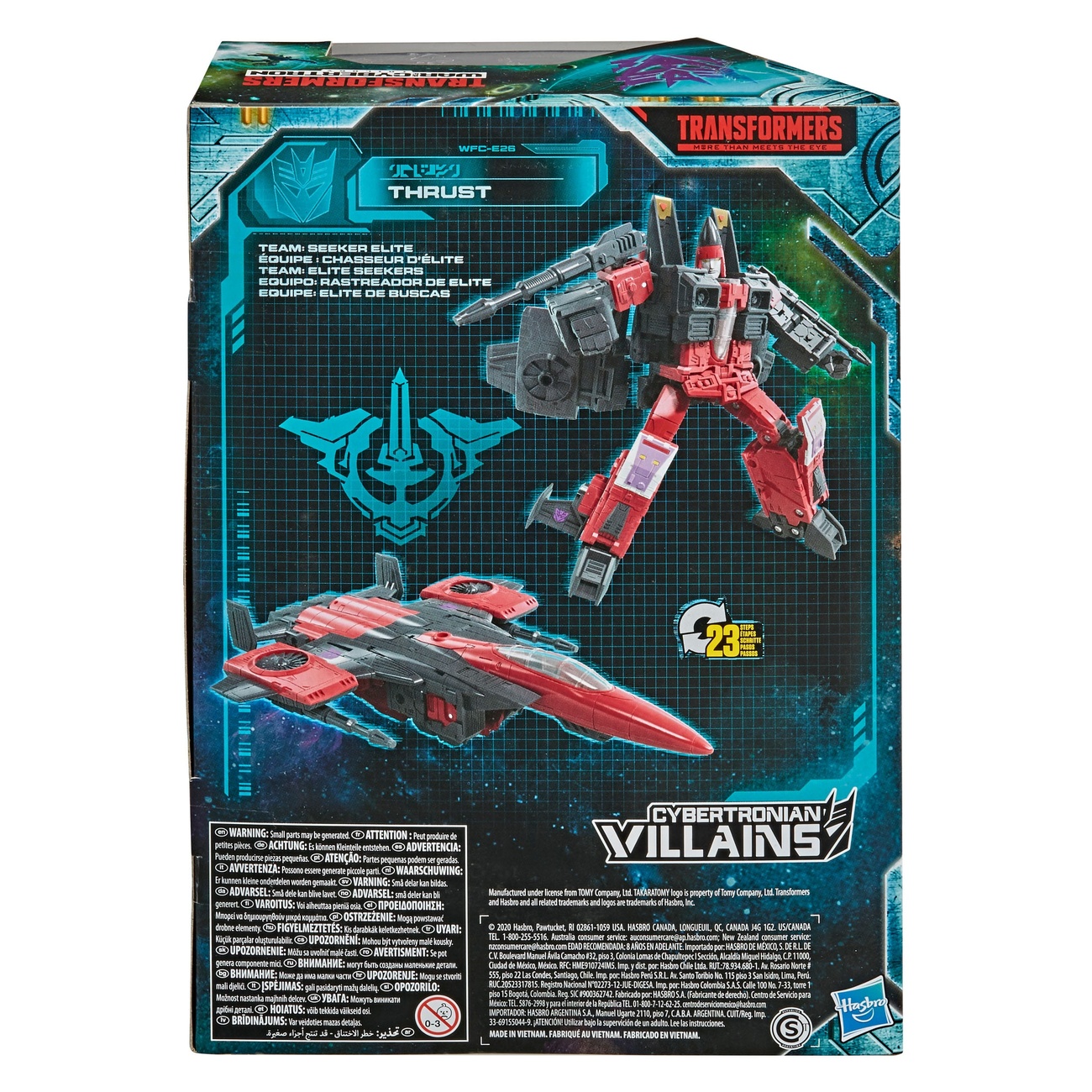 Transformers Generations War for Cybertron: Earthrise Voyager Class Actiefiguur Thrust 18 cm