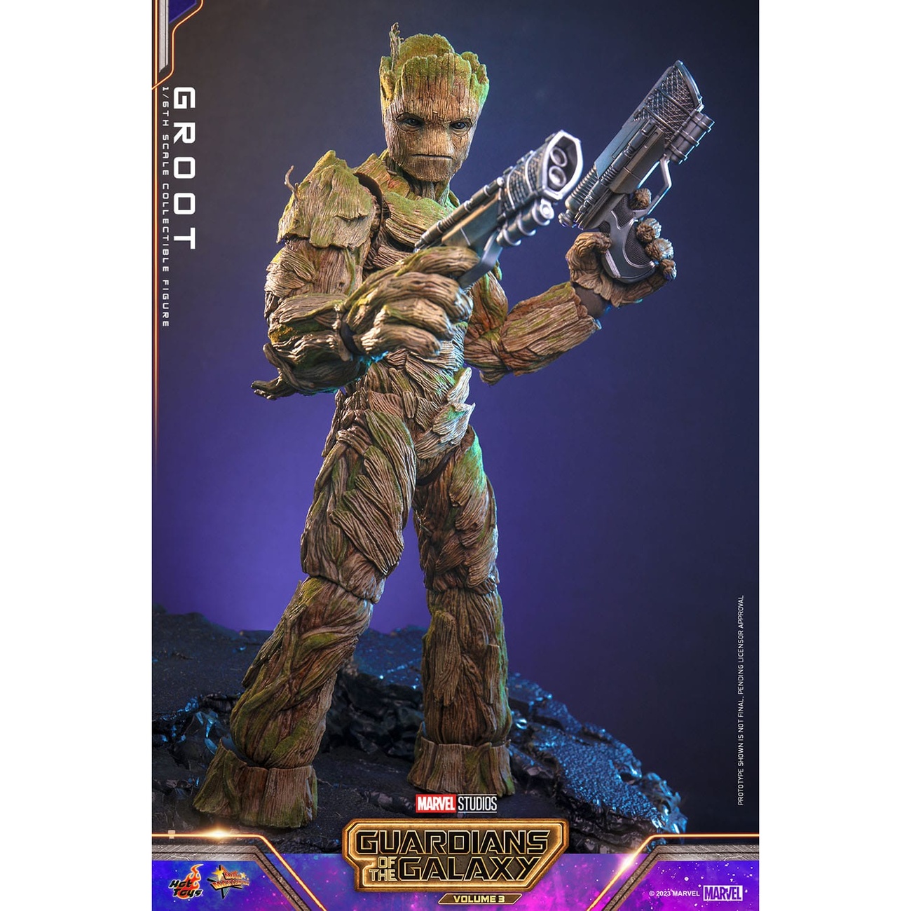 Guardianes de la Galaxia - Figura de acción Groot Masterpiece 1:6