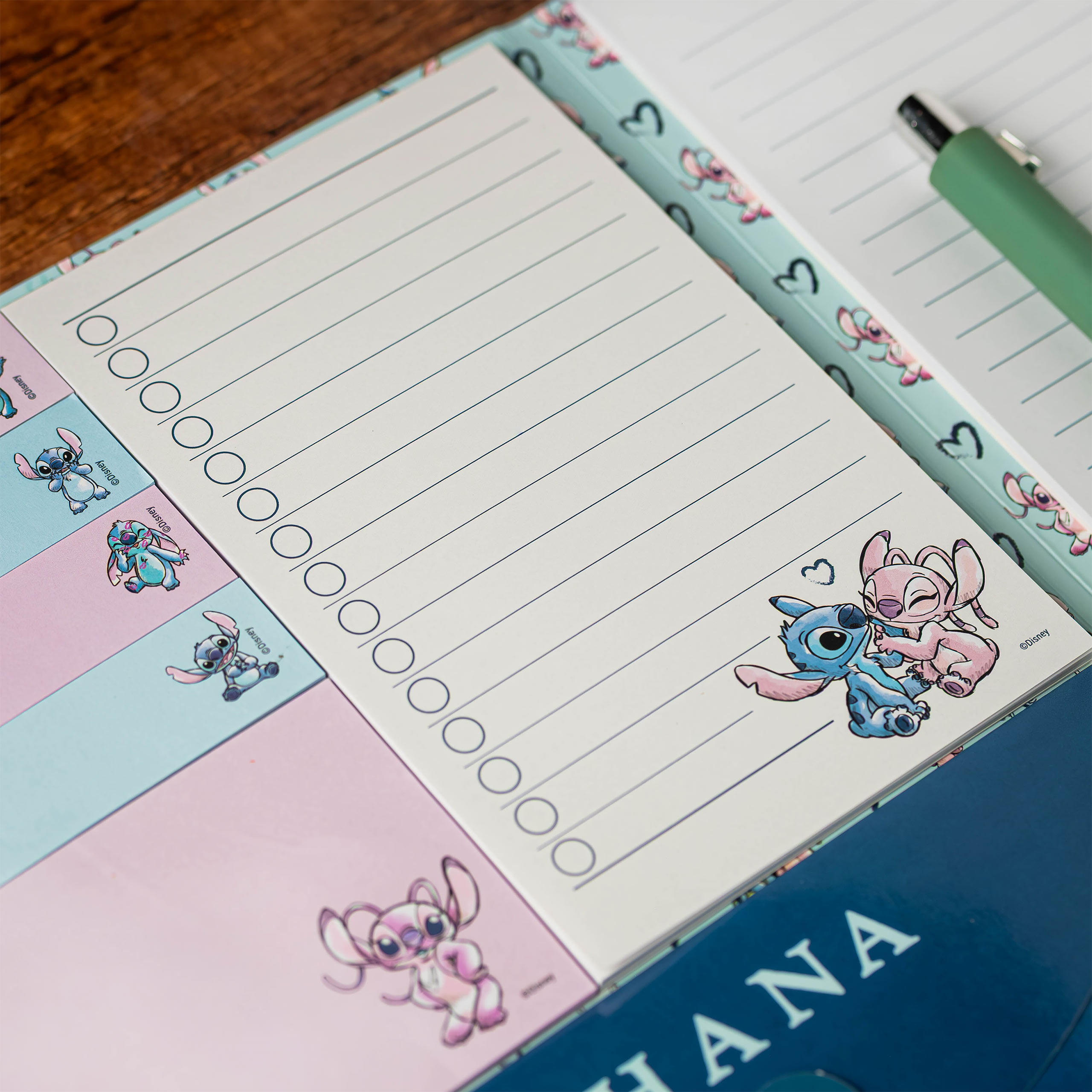 Stitch książeczka z karteczkami samoprzylepnymi - Lilo & Stitch