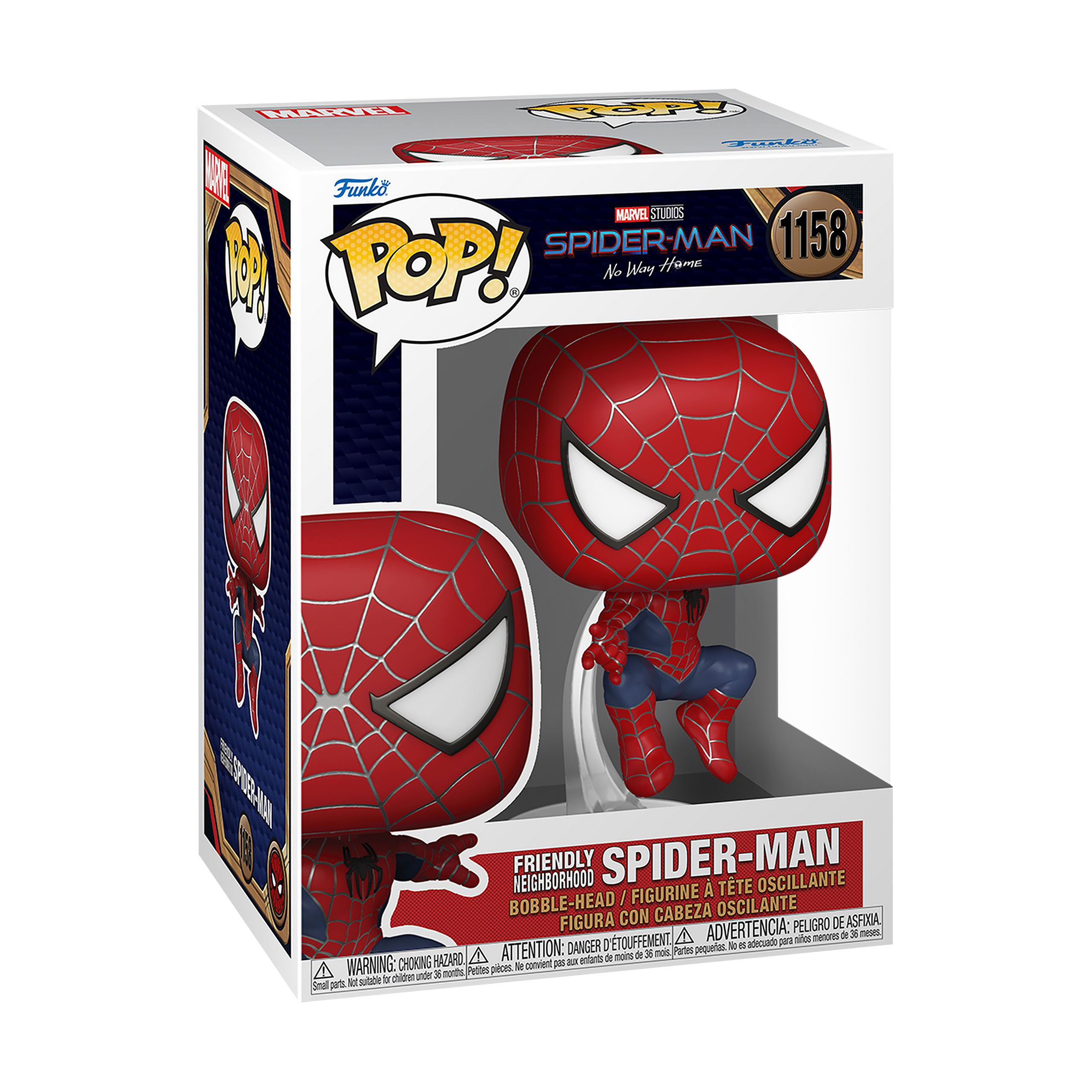 Spider-Man-No Way Home - Friendly Neighborhood Funko Pop Wackelkopf-Figur
