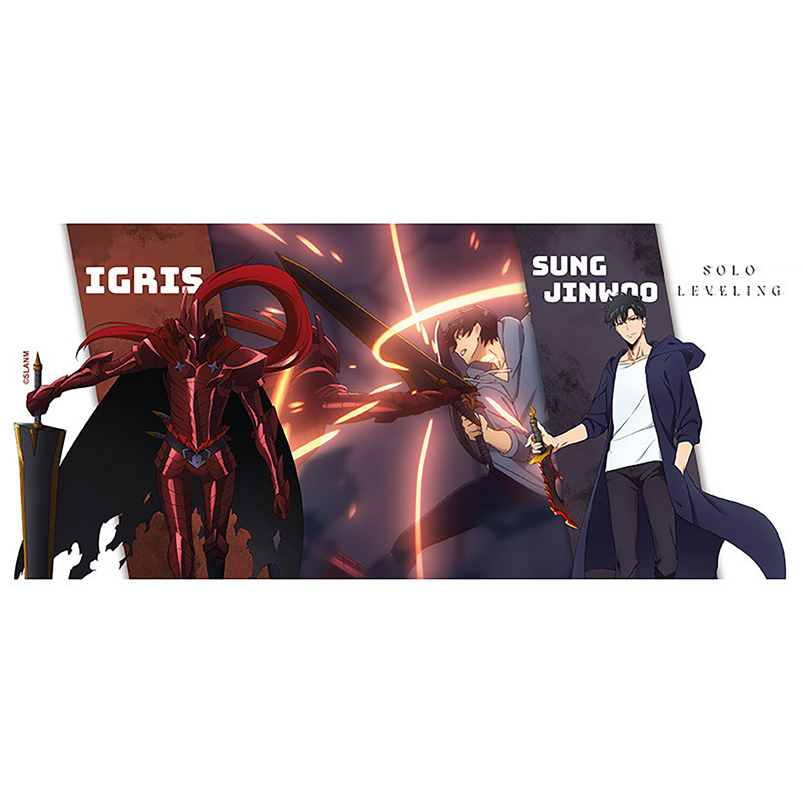 Solo Leveling - Taza Jinwoo e Igris