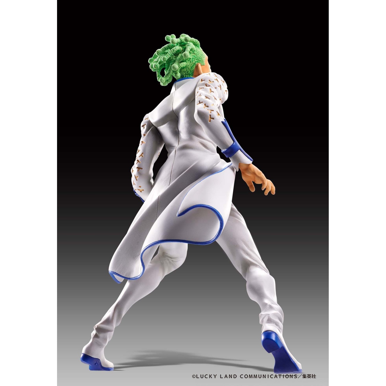 JoJo's Bizarre Adventure Parte 5 Golden Wind Statua Legend in PVC Cioccolata 17 cm