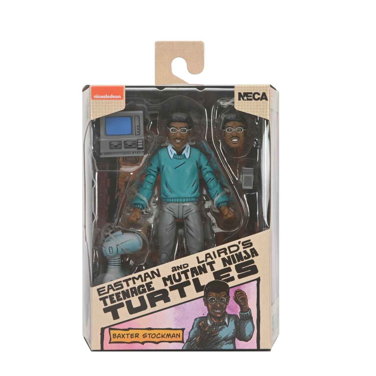 Teenage Mutant Ninja Turtles (Mirage Comics) action figure Baxter Stockman 18 cm