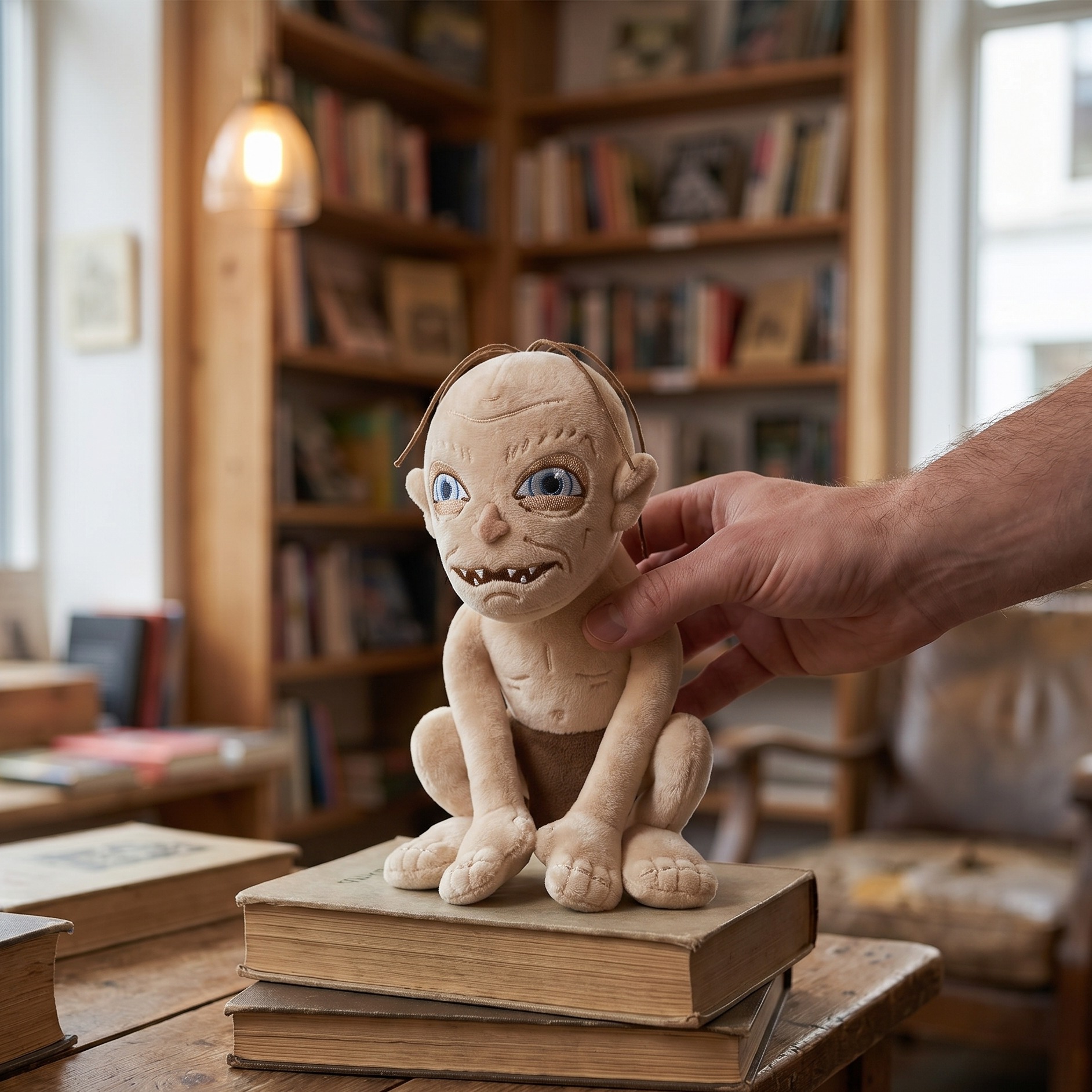 El Señor de los Anillos - Figura de Peluche de Gollum 23 cm