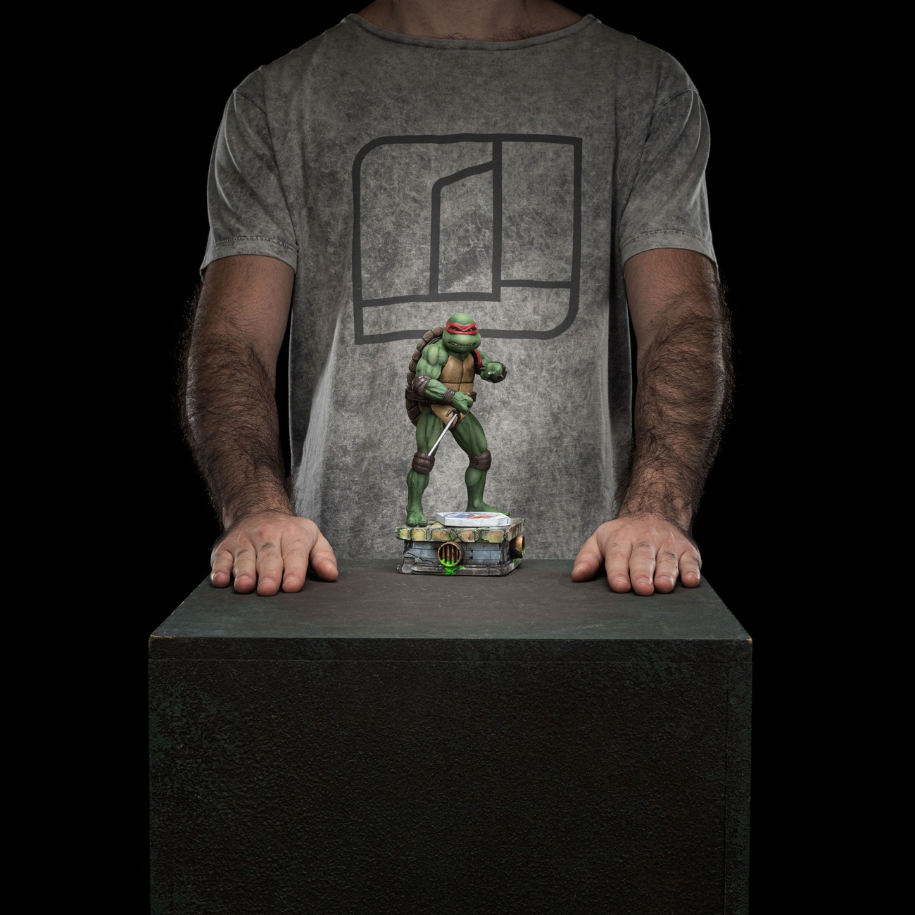 Teenage Mutant Ninja Turtles Figura Art Scale 1/10 Raphael 21 cm