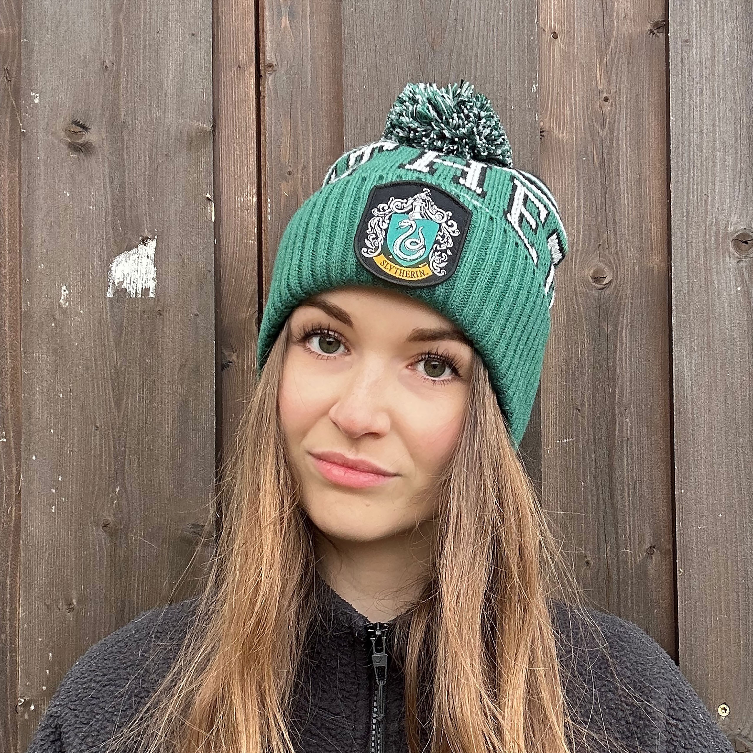 Harry Potter - Gorro Slytherin verde