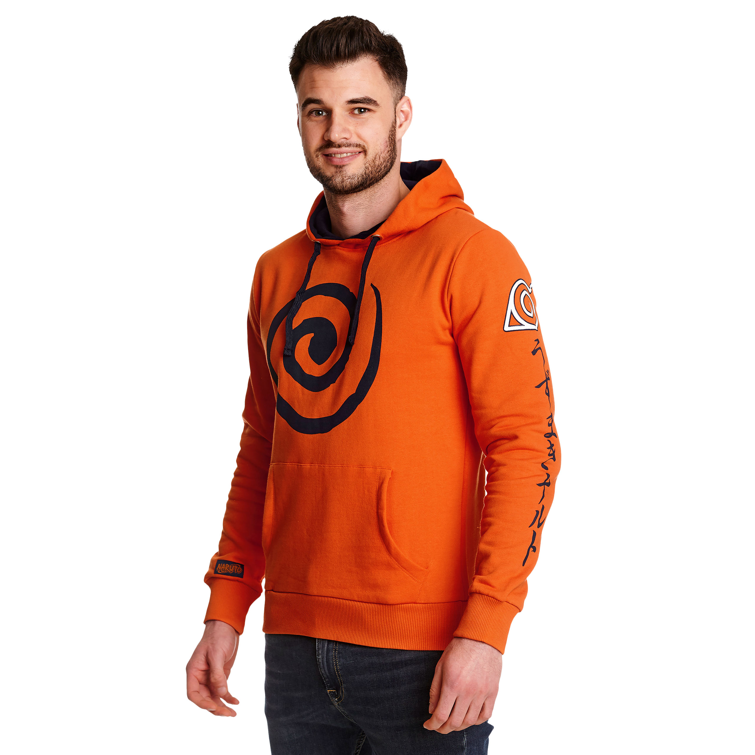 Naruto - Uzumaki Clan Symbol Hoodie orange