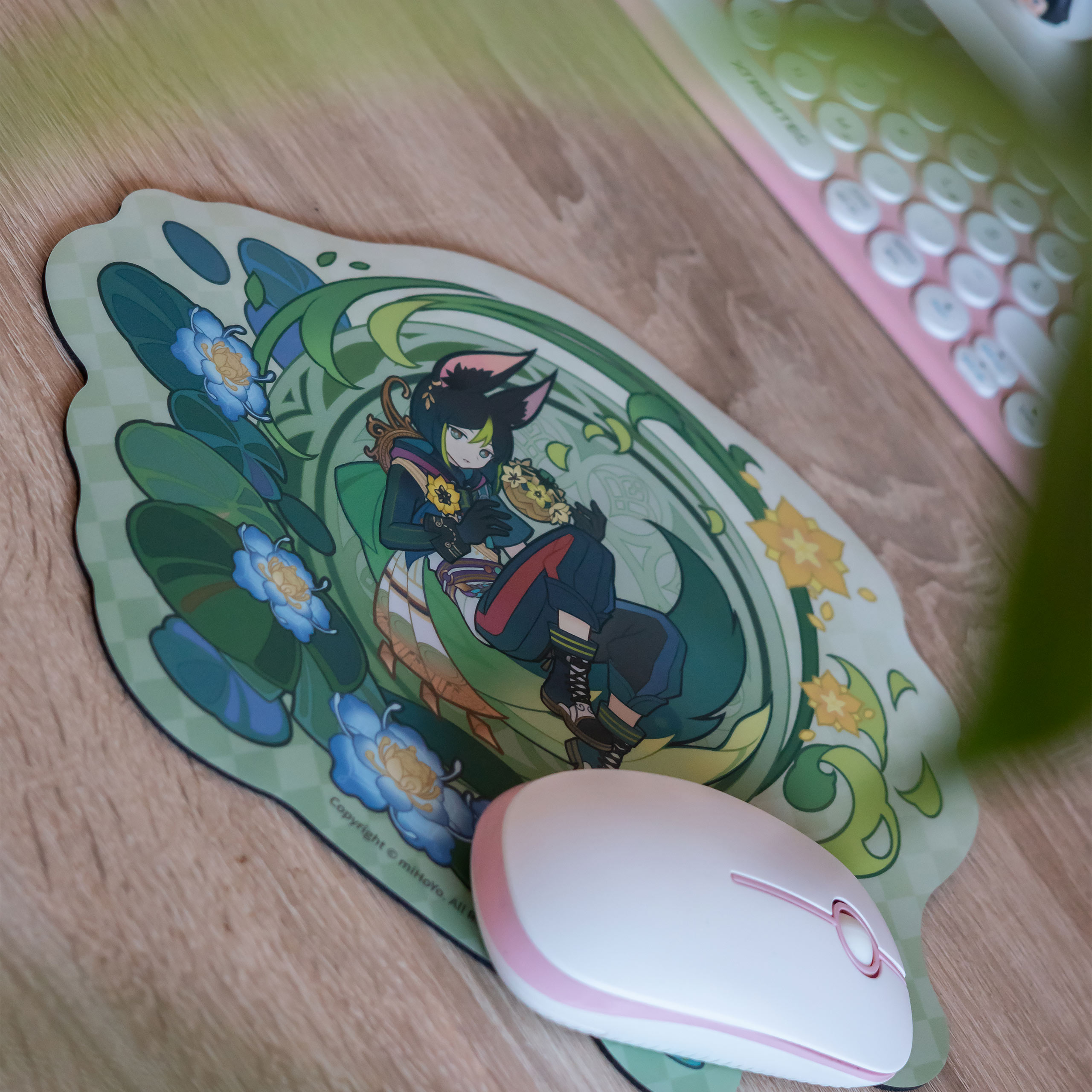 Genshin Impact - Windblume’s Breath Tighnari tapis de souris
