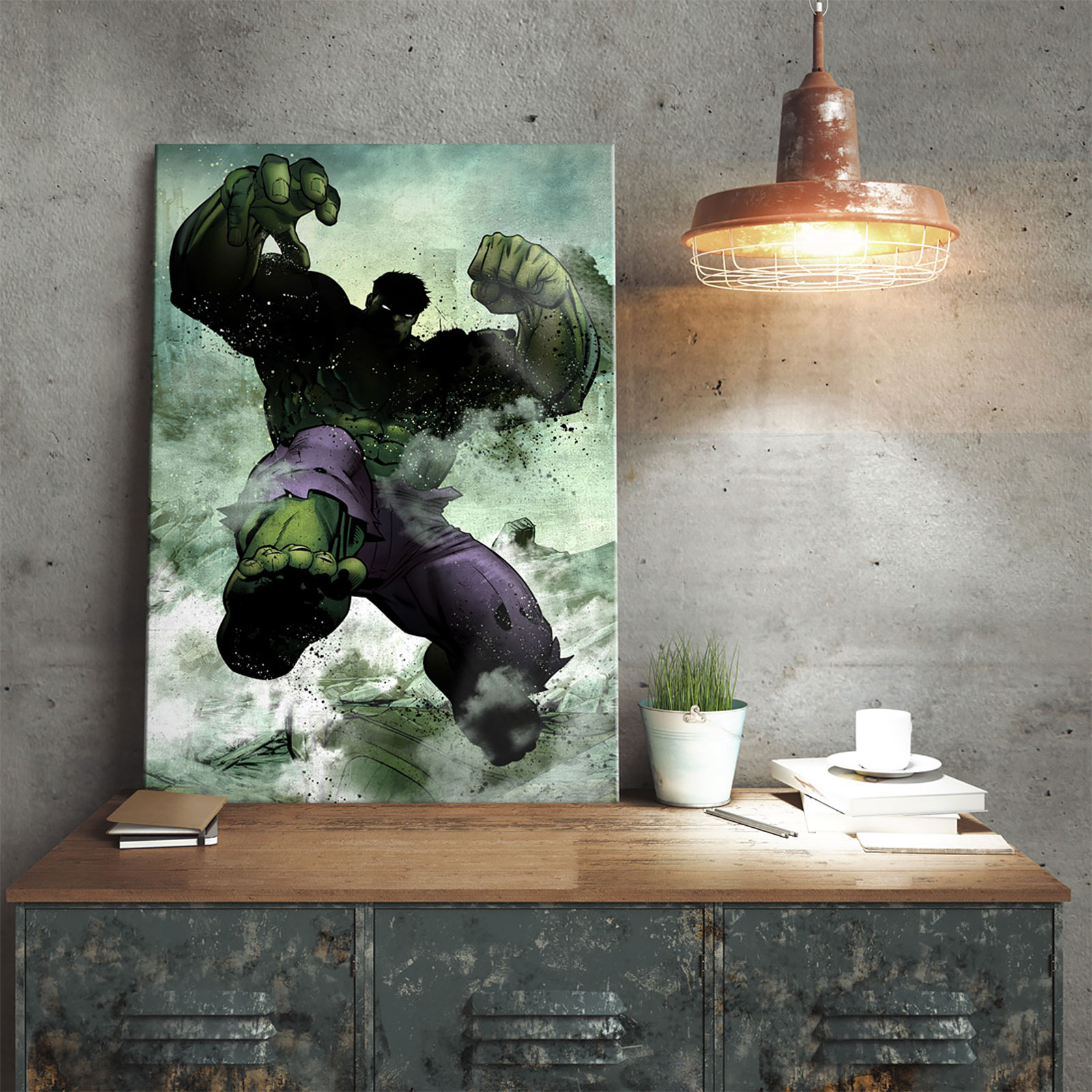 Hulk Metaal Poster
