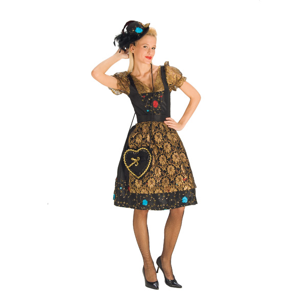 Gloria - Dirndl festif avec tablier - Costume pour femmes