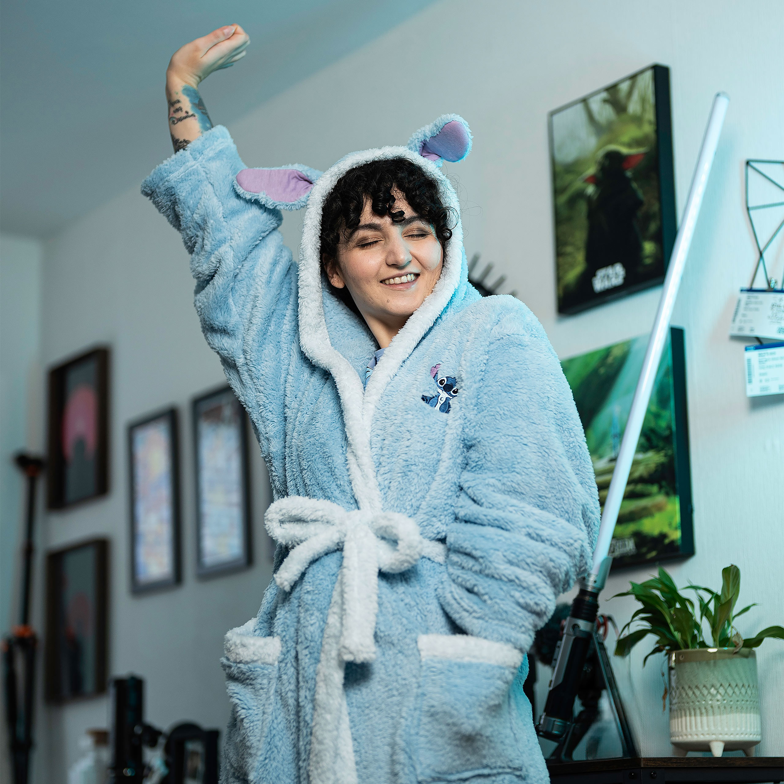 Stitch Bathrobe - Lilo & Stitch