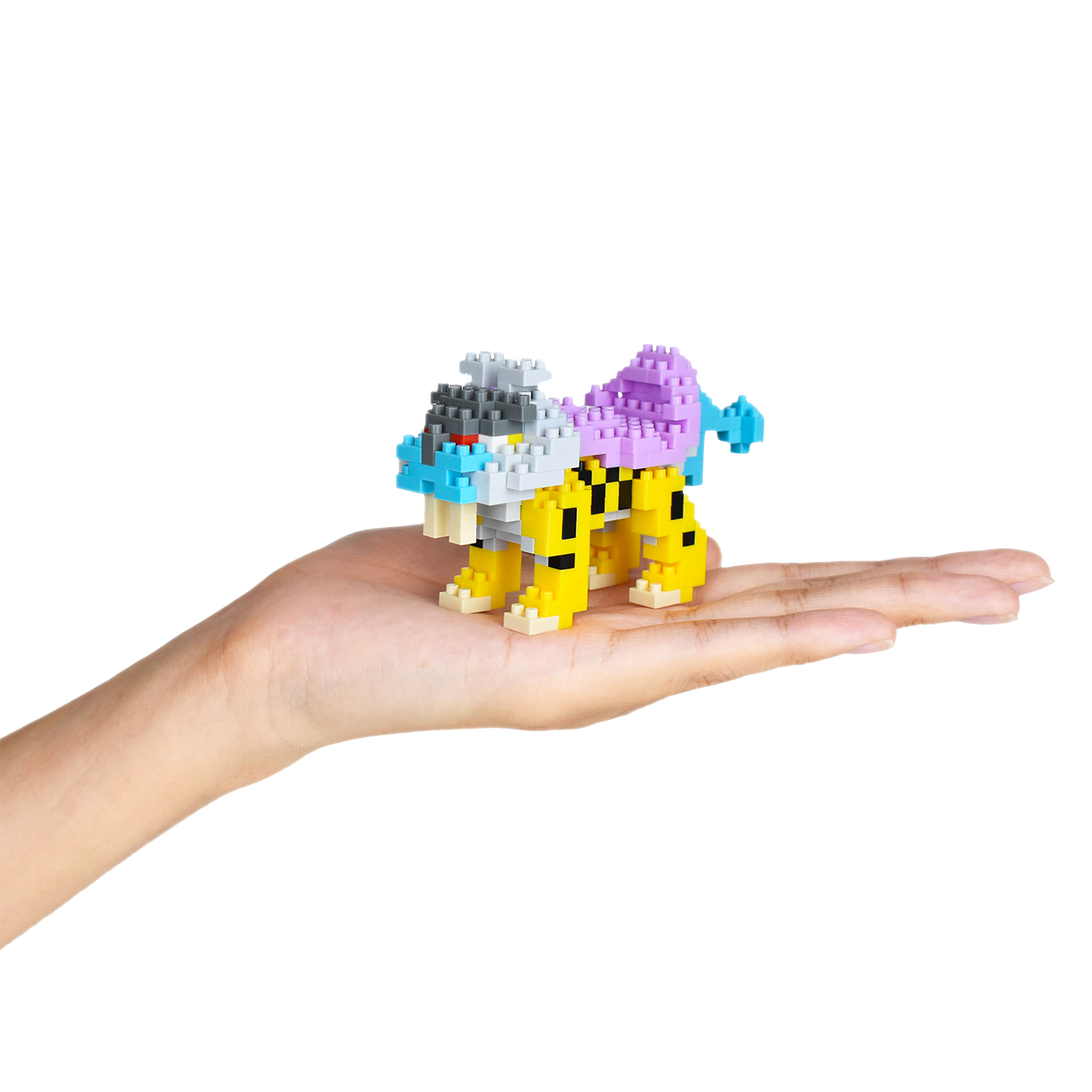 Pokemon - Raikou nanoblock Mini Figurine de Construction
