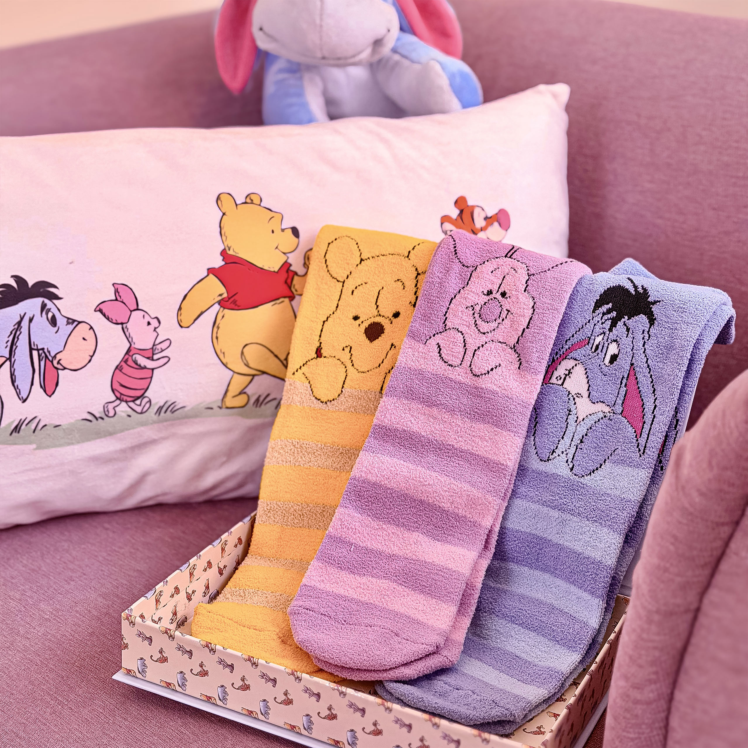 Winnie Puuh - Friends Socken 3er Set in Geschenkbox