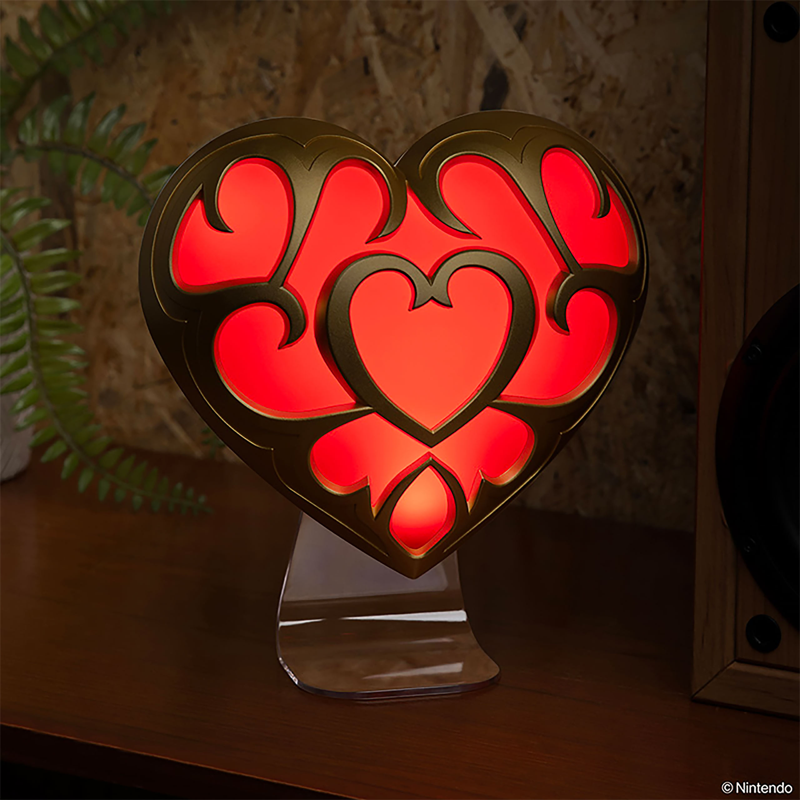 Zelda - Heart Container Table Lamp