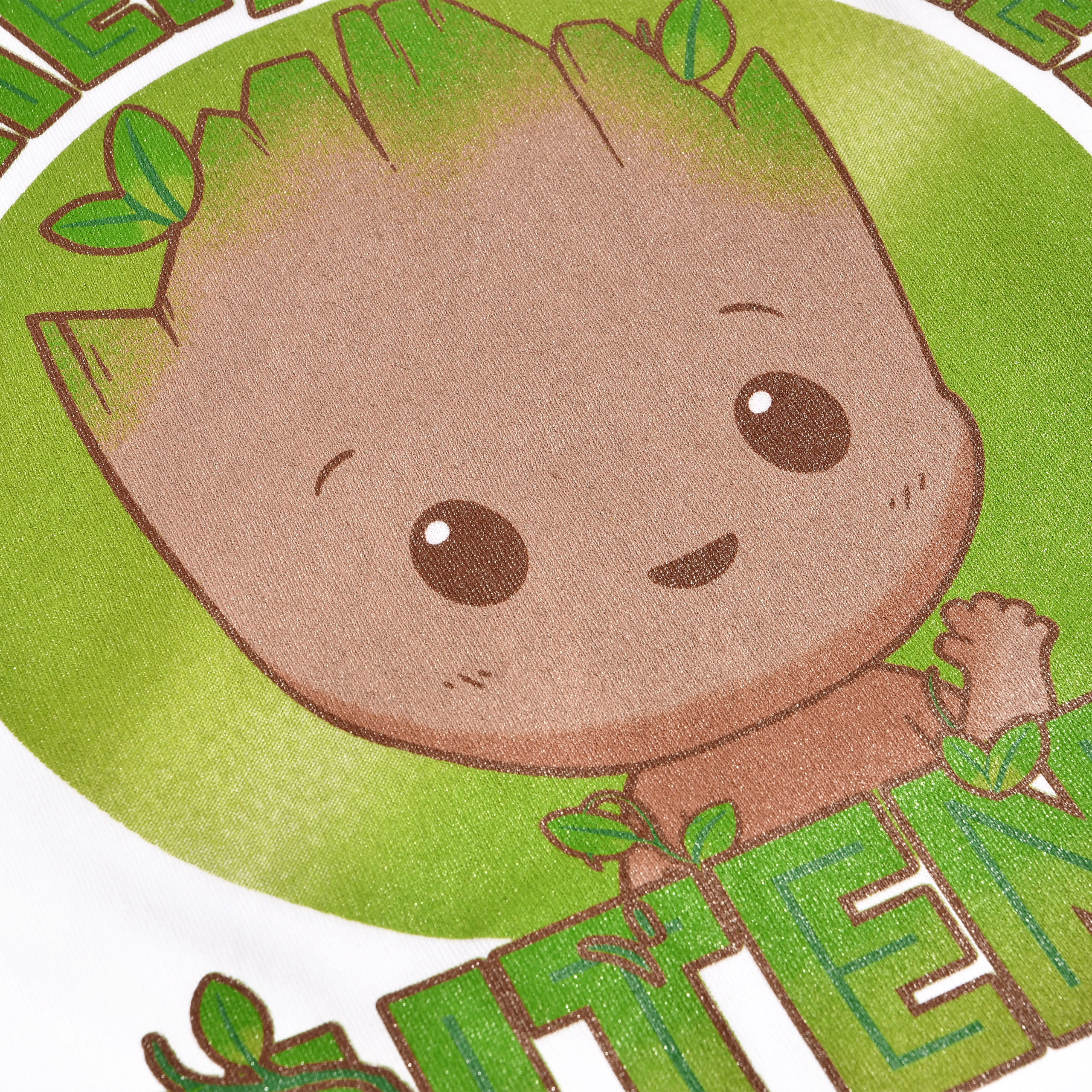 Guardians of the Galaxy - Groot Cuteness Dames Losse Pasvorm T-shirt Wit