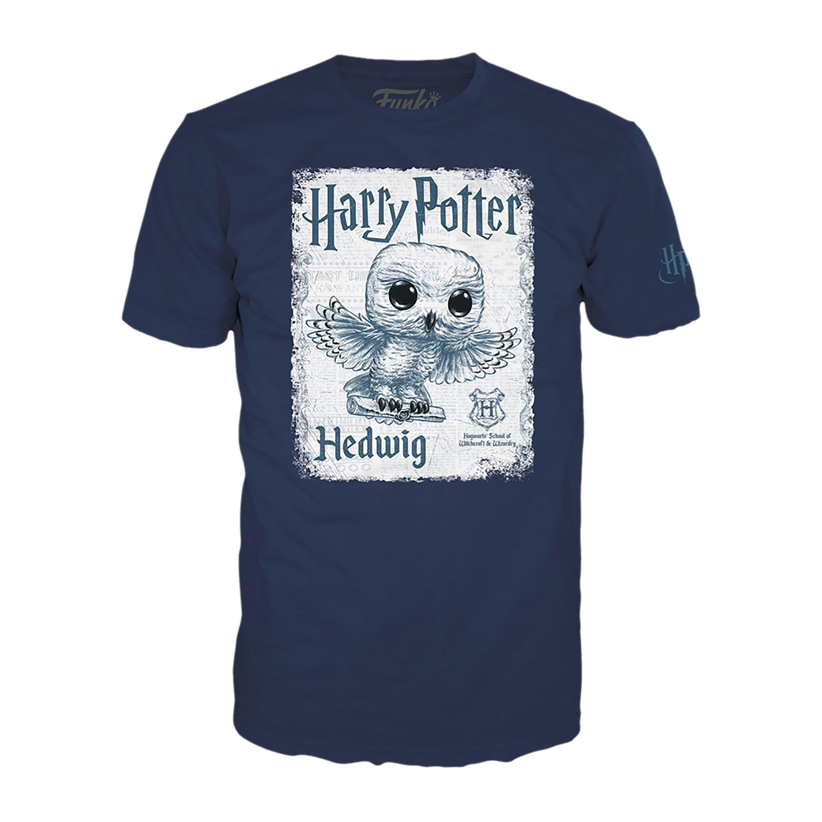 Harry Potter - Hedwig T-Shirt mit Funko Pop Figur