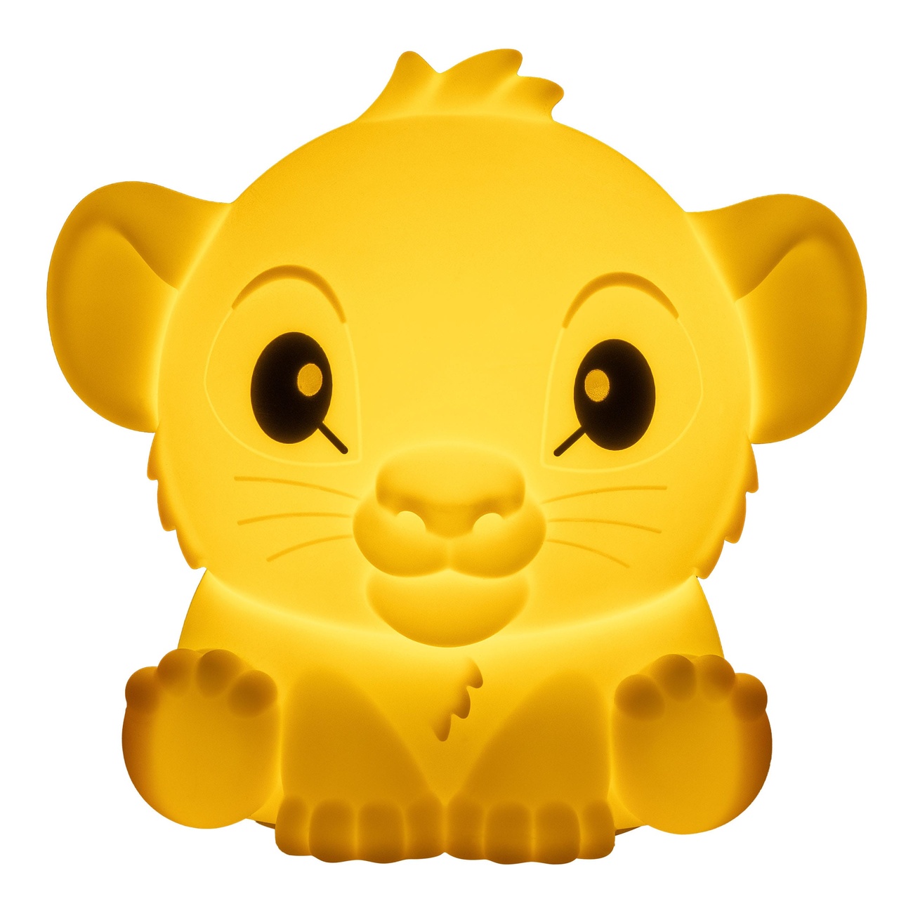 Disney Squishy Glo lampe en silicone Le Roi Lion Simba 15 cm
