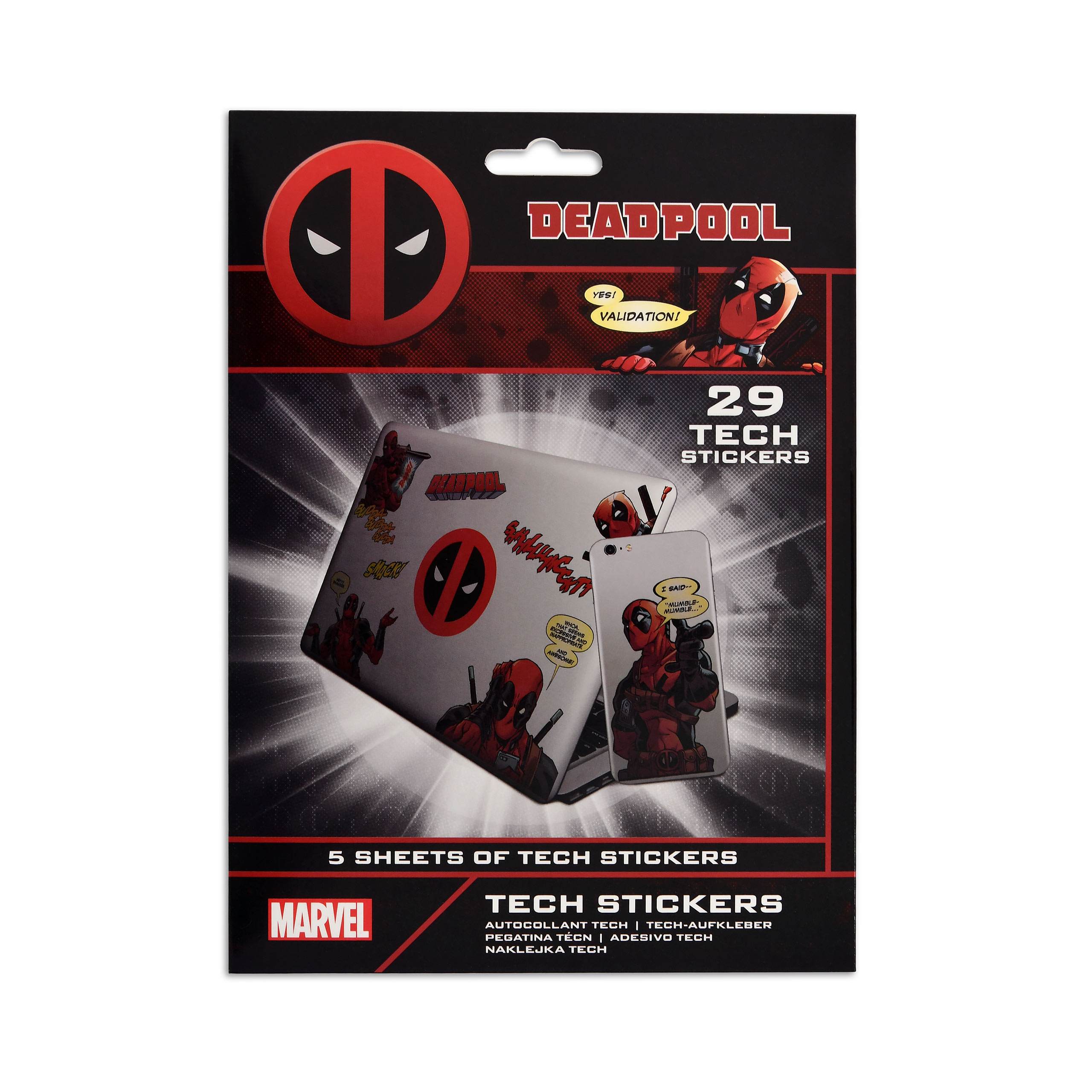 Deadpool - Merc with a Mouth Sticker