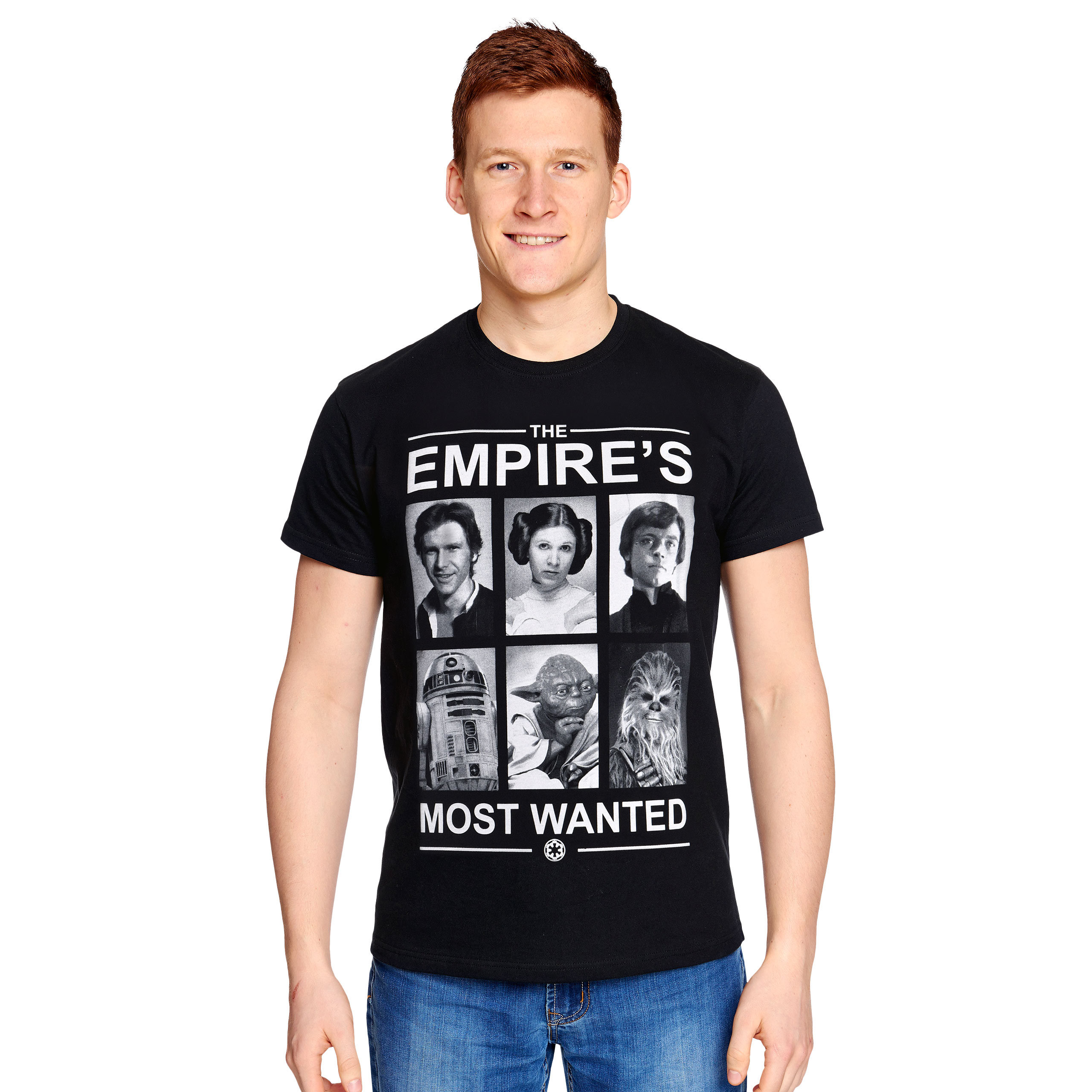 Star Wars - T-shirt noir 'Empire's Most Wanted'