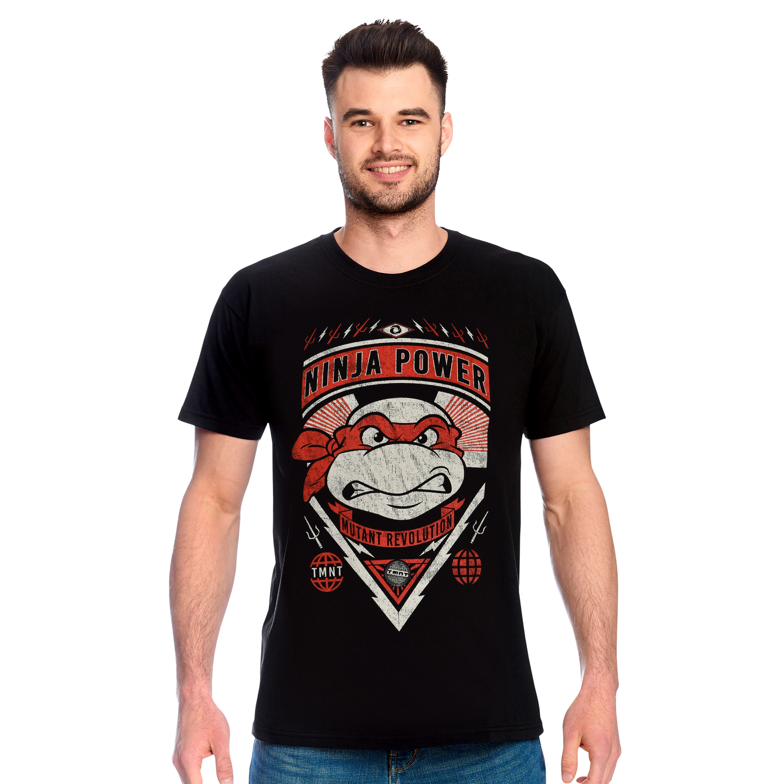 Teenage Mutant Ninja Turtles - Ninja Power T-Shirt schwarz