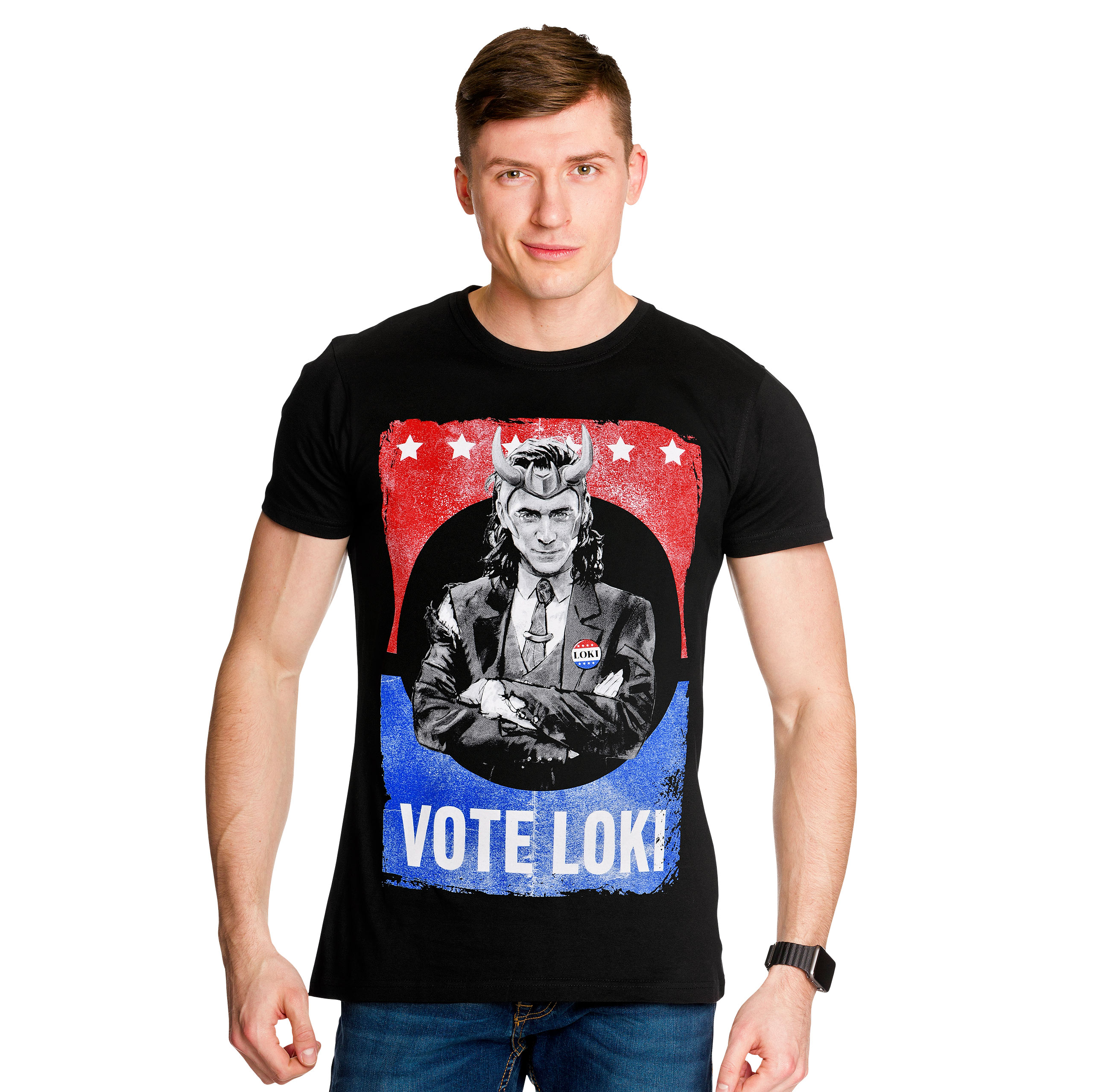 Loki - Vote Loki T-Shirt schwarz