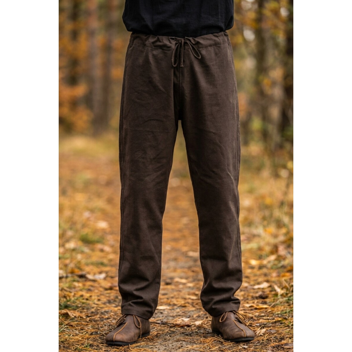 Pantaloni medievali Peter marrone