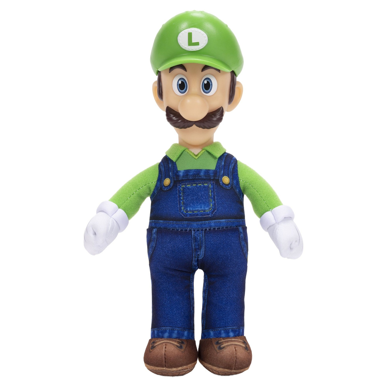 Figura de peluche Luigi 23 cm The Super Mario Bros. La Película