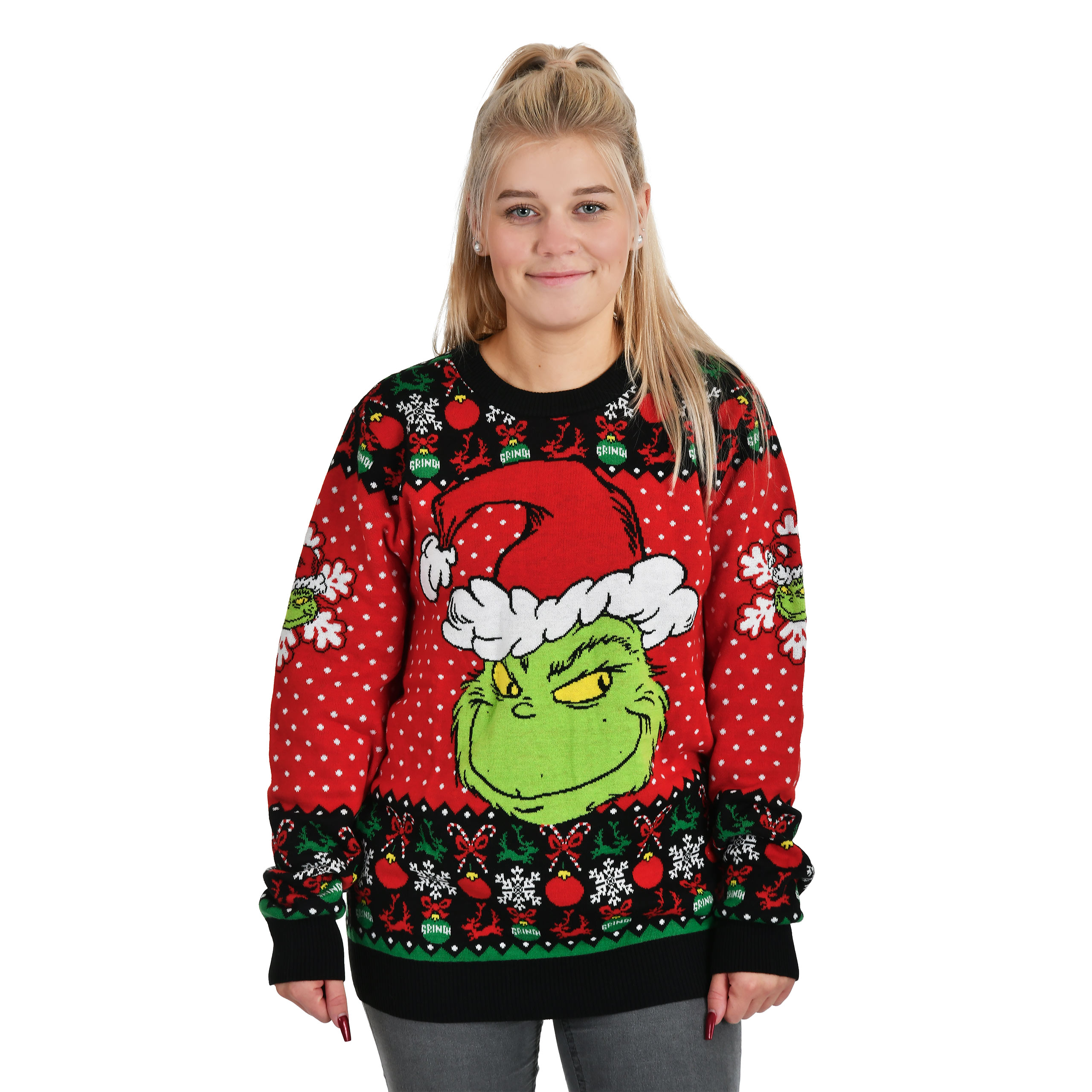 Le Grinch - Pull en tricot Christmas Grinch
