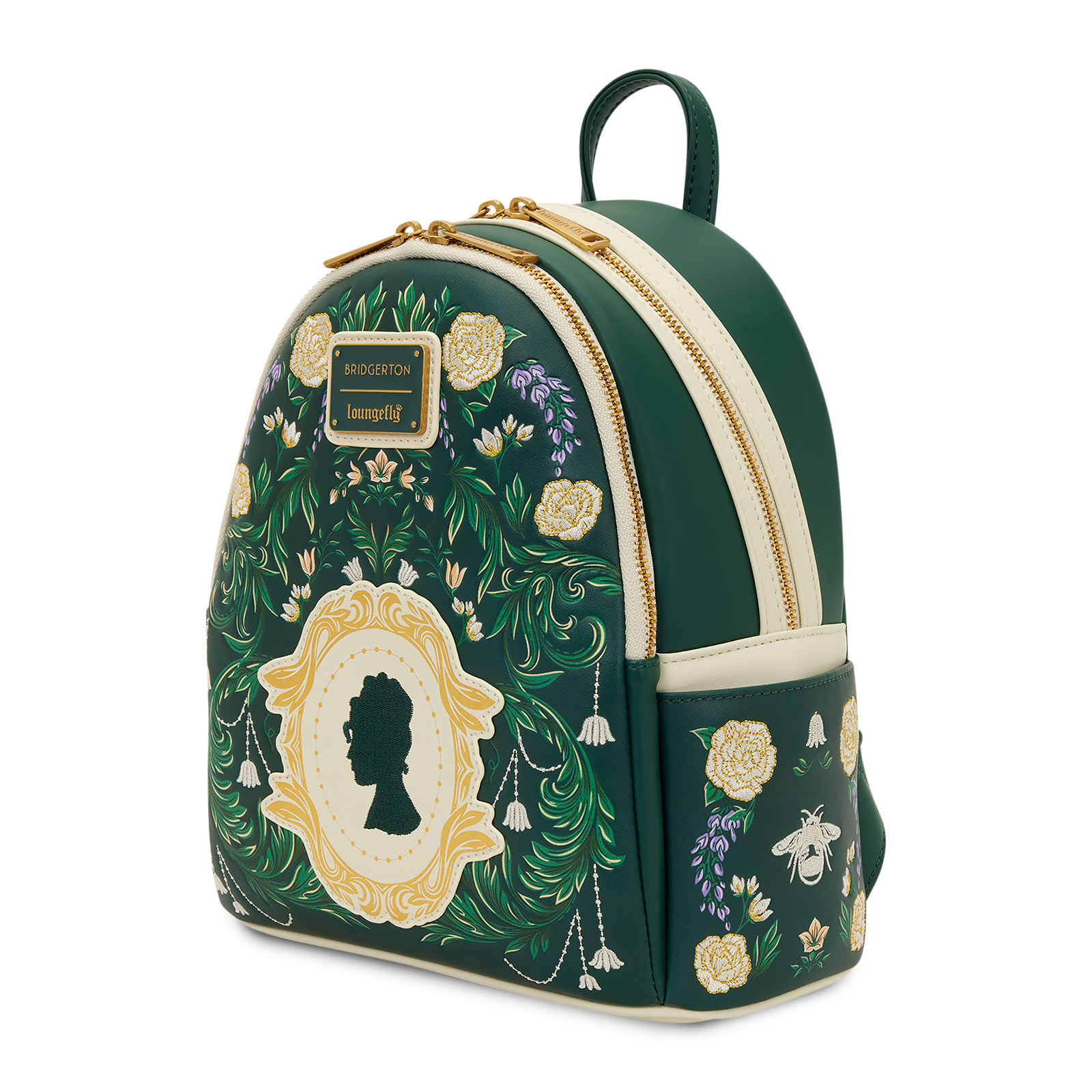 Bridgerton - Silhouette Floral Mini Backpack